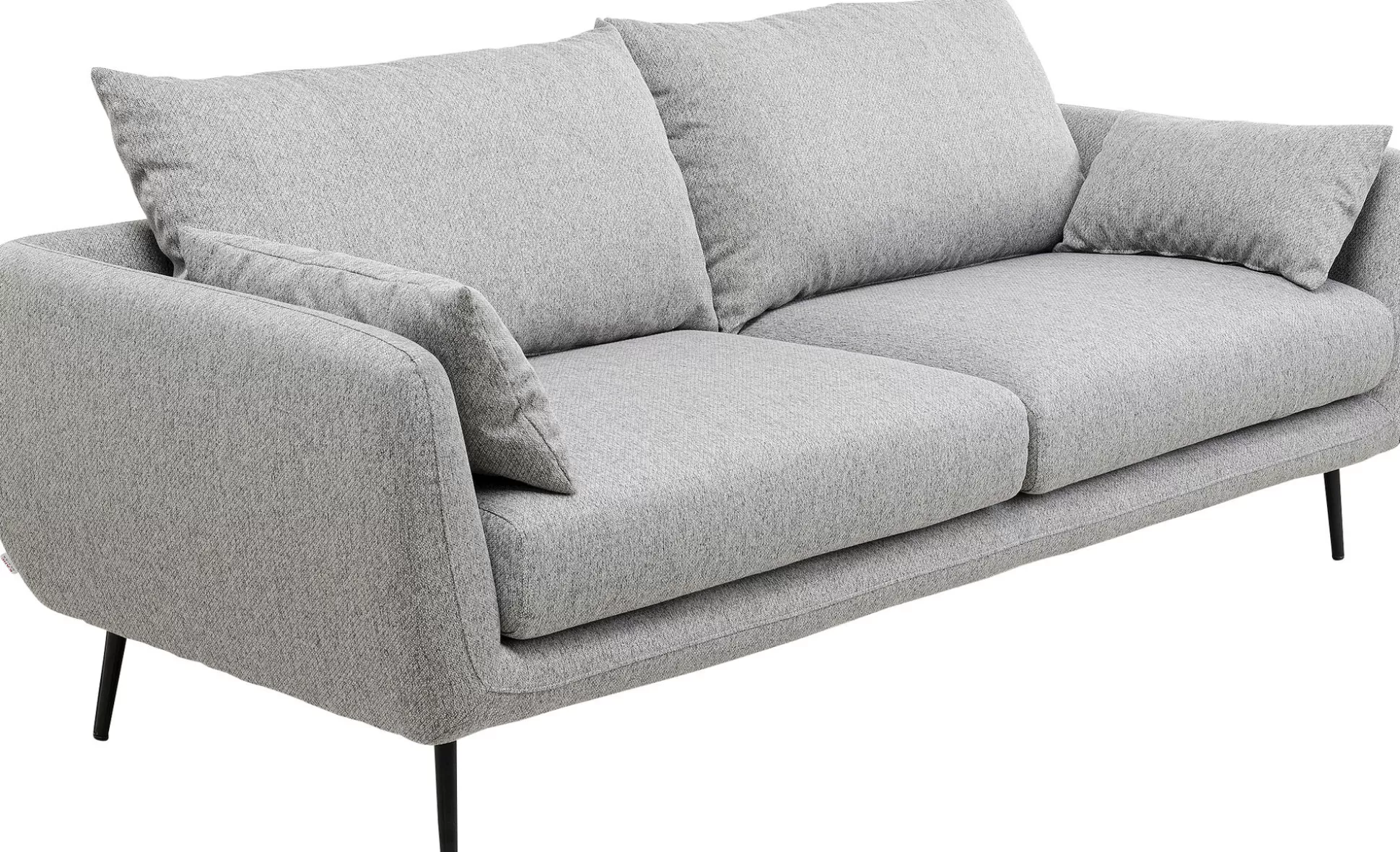 Shop Bank Amalfi 2-Seater Grey 219Cm Bankstellen