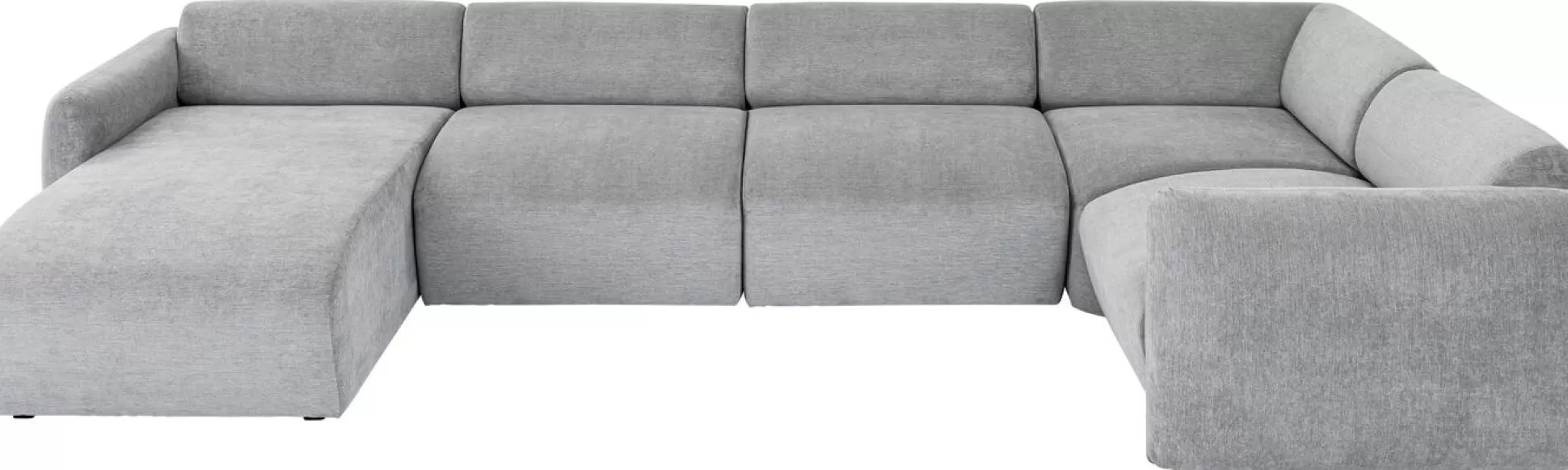 New Bank Living Landscape 1 Lucca Grey Left 328Cm Hoekbanken