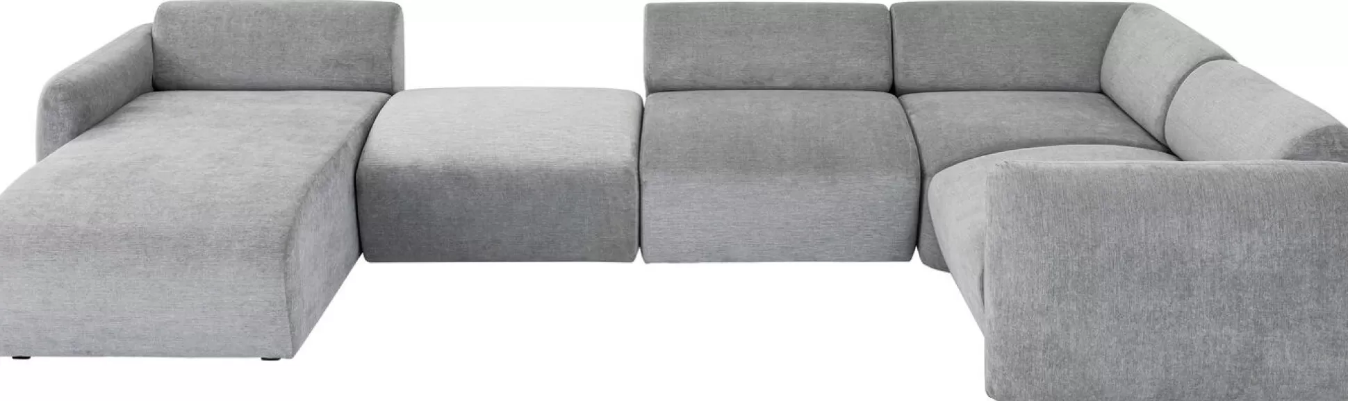 Online Bank Living Landscape 2 Lucca Grey Left 328Cm Hoekbanken