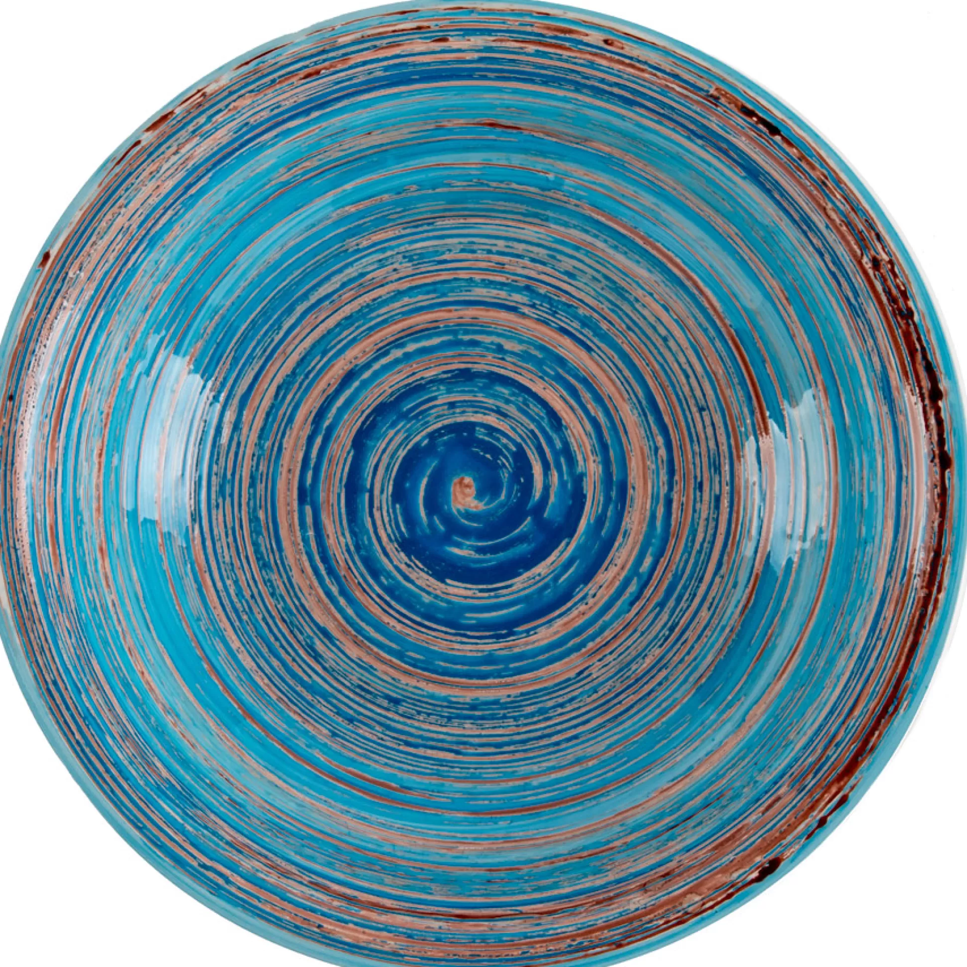 Shop Bord Tief Swirl Blauw O21Cm Borden