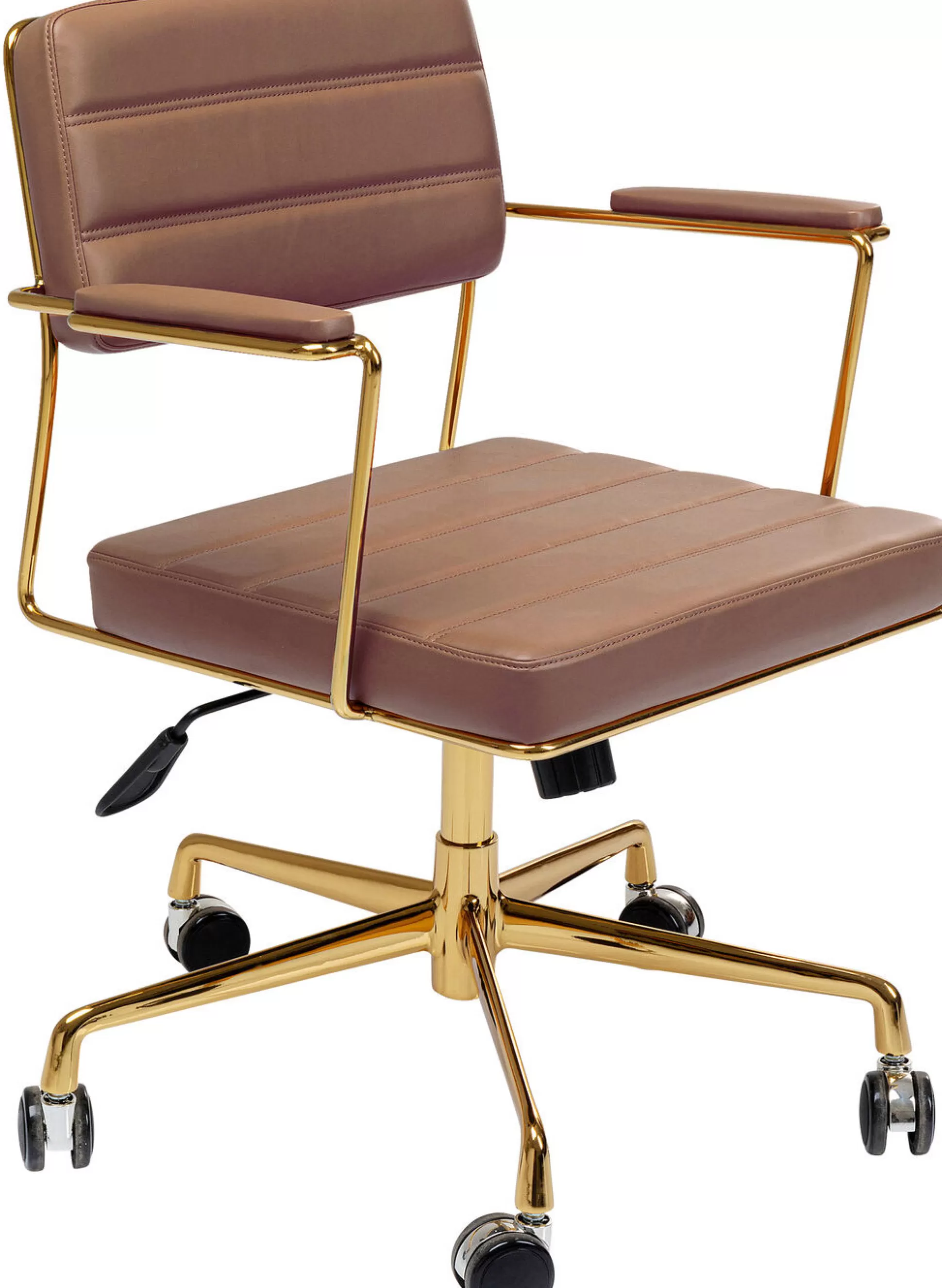 New Bureaustoel Dottore Bruin Bureaustoelen