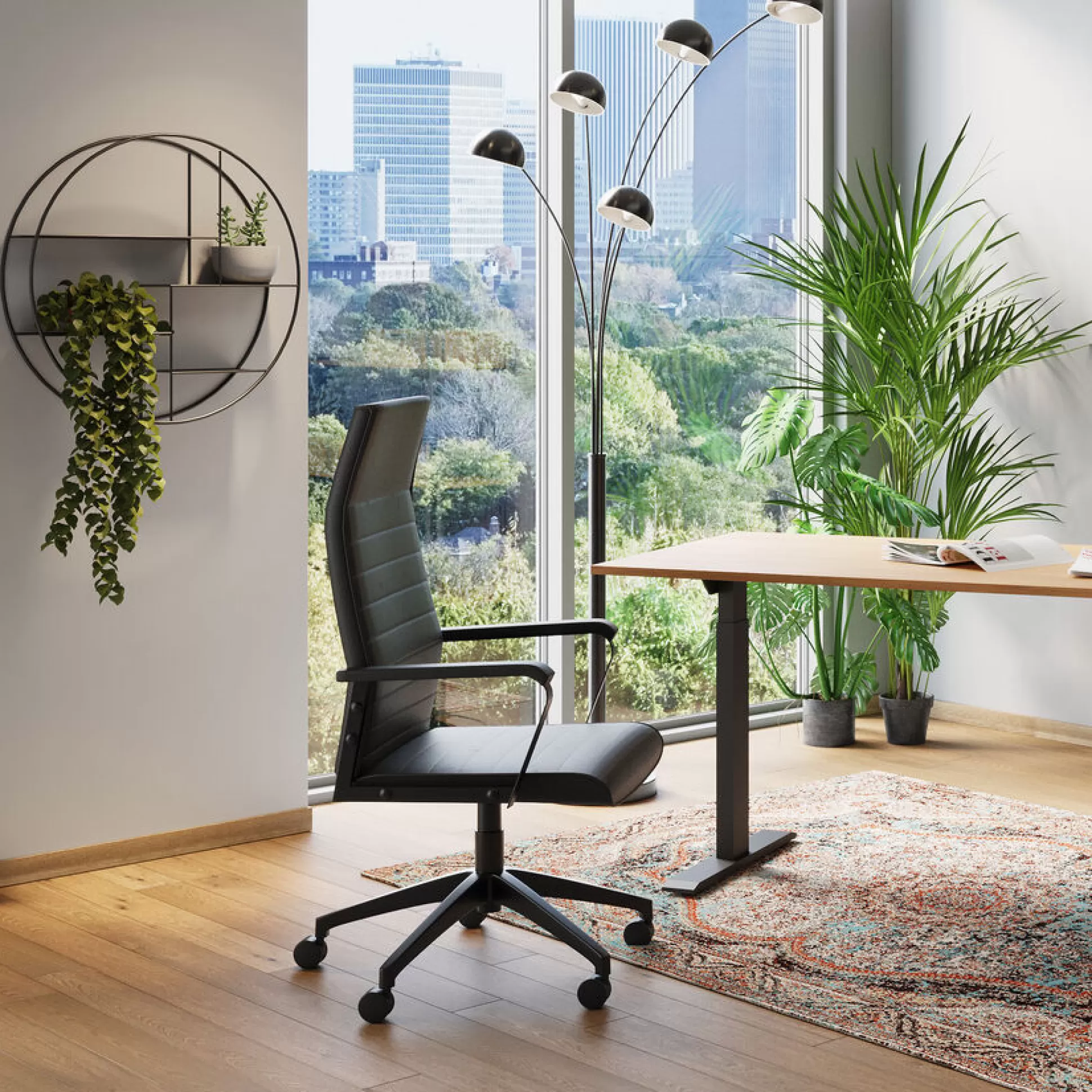 Flash Sale Bureaustoel Labora Hoog Zwart Bureaustoelen