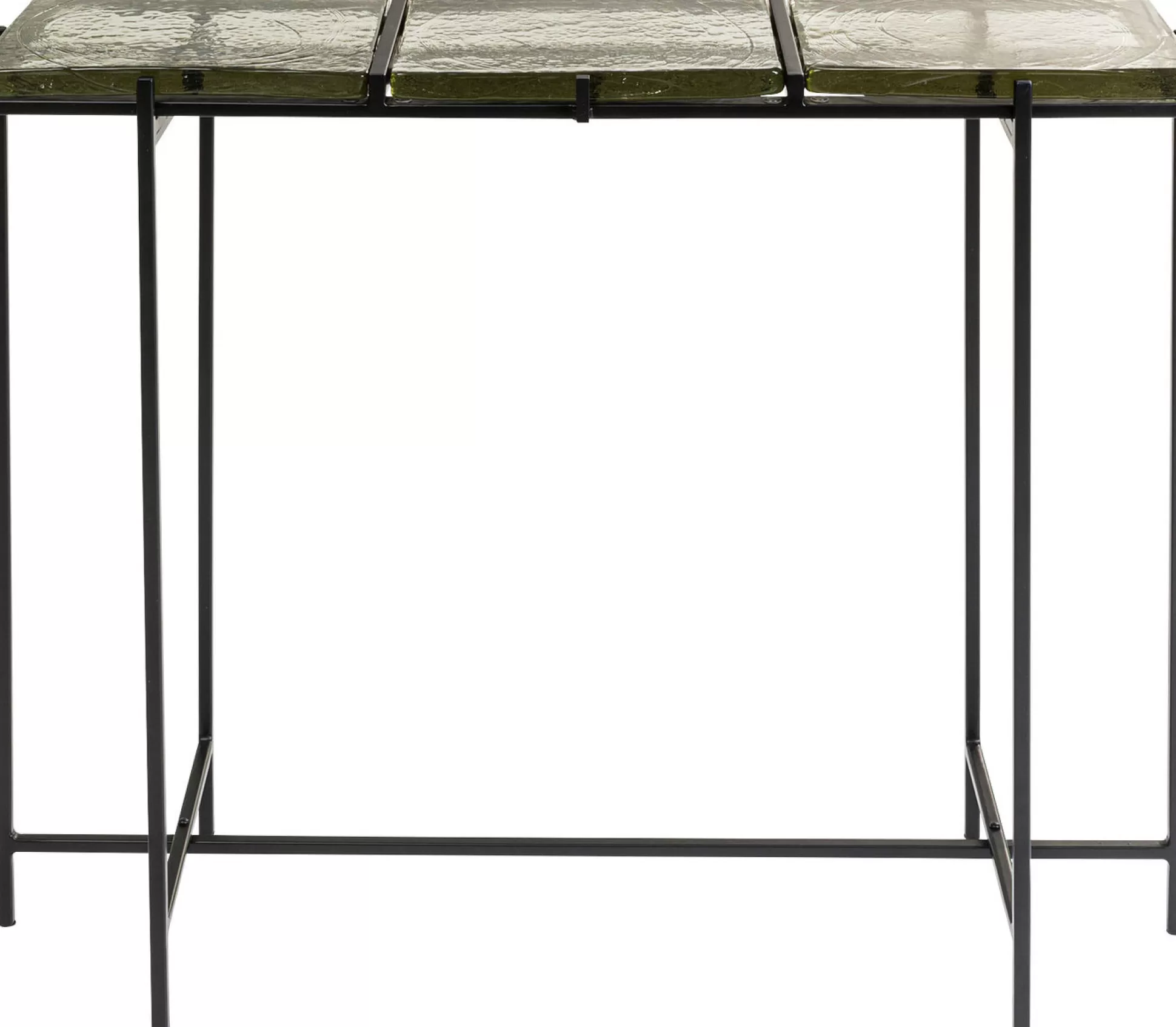 Clearance Console Ice Zwart 98X80Cm Sidetables