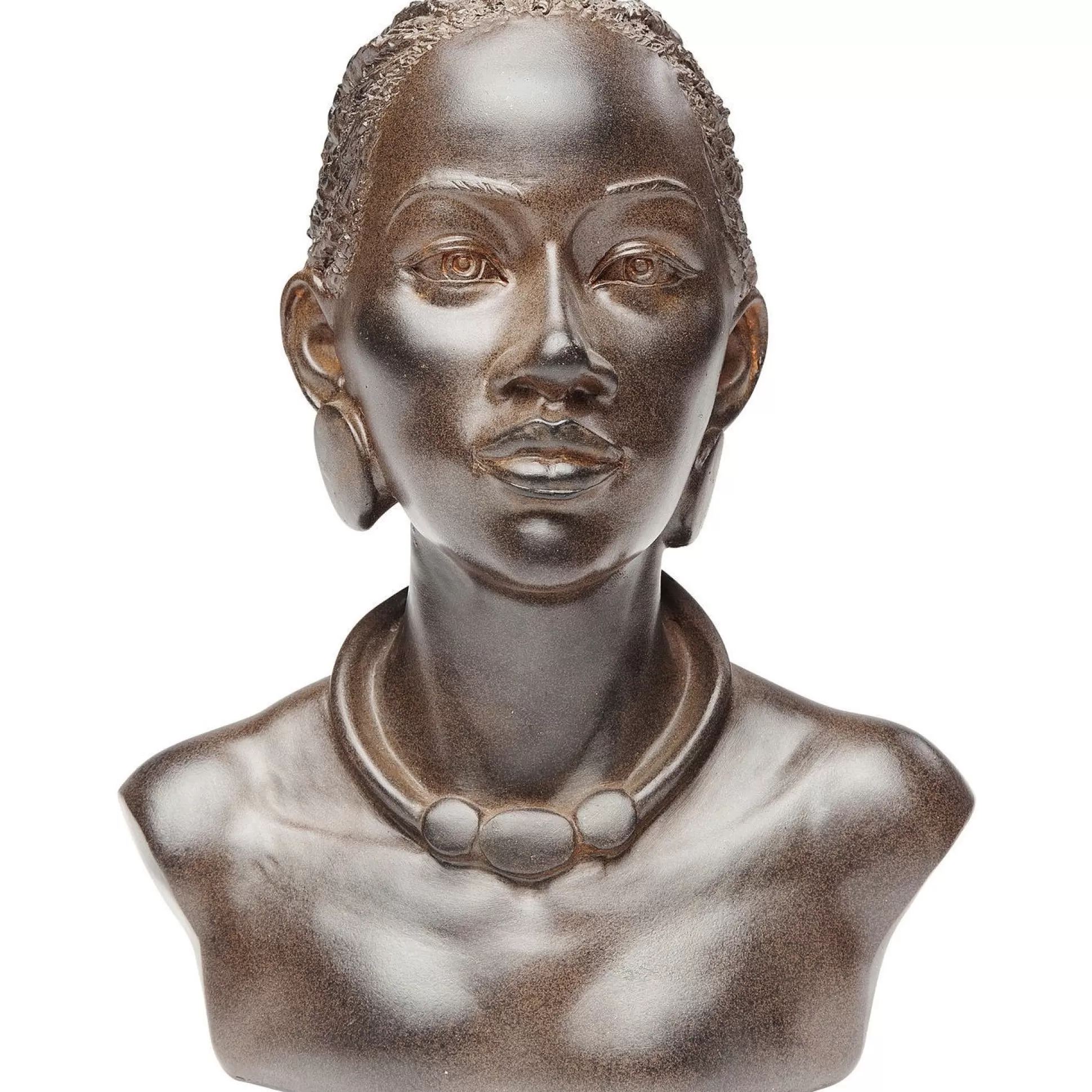 Shop Decofiguur African Lady Necklace Decoratieve Beelden