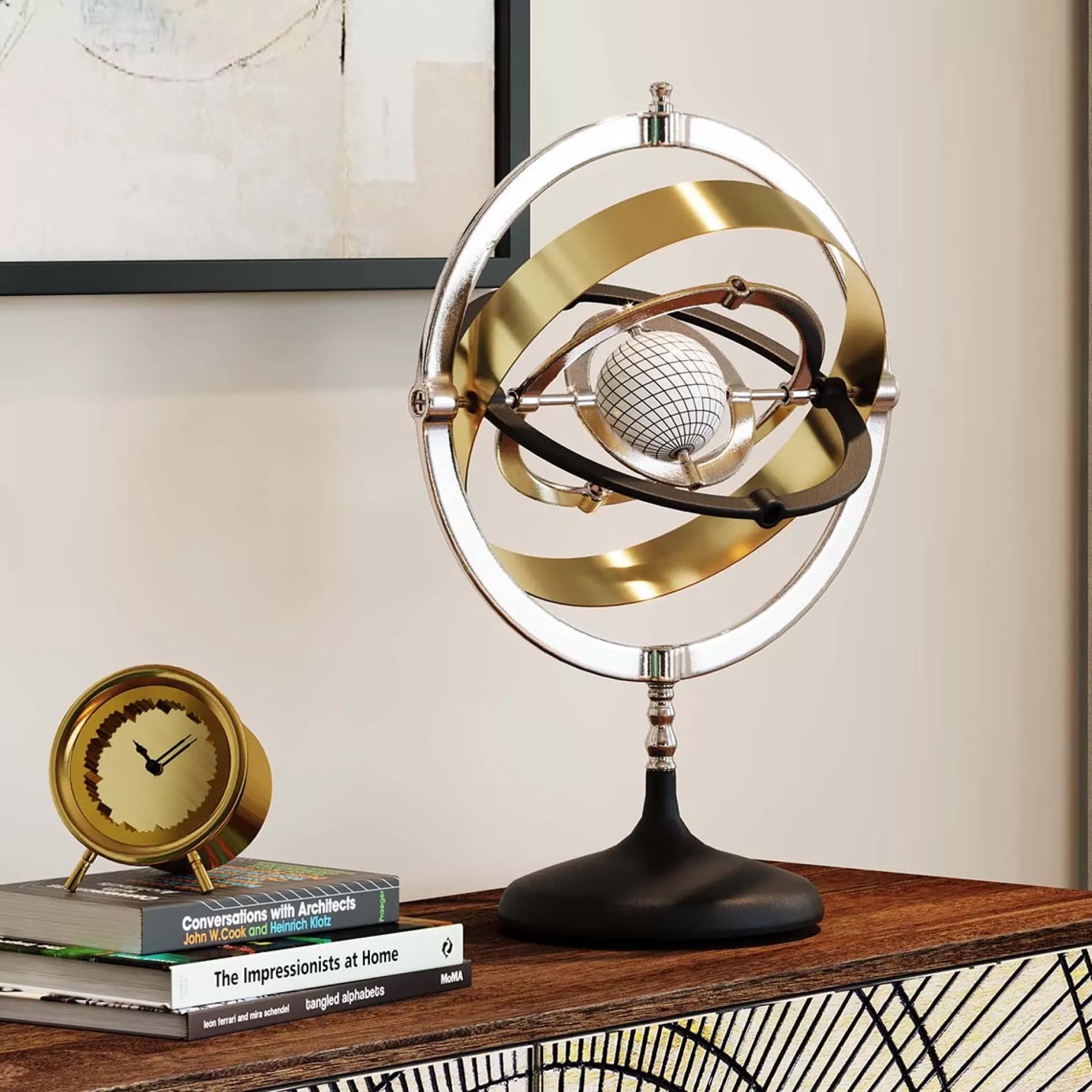 Sale Decofiguur Armillary 63Cm Decoratieve Beelden