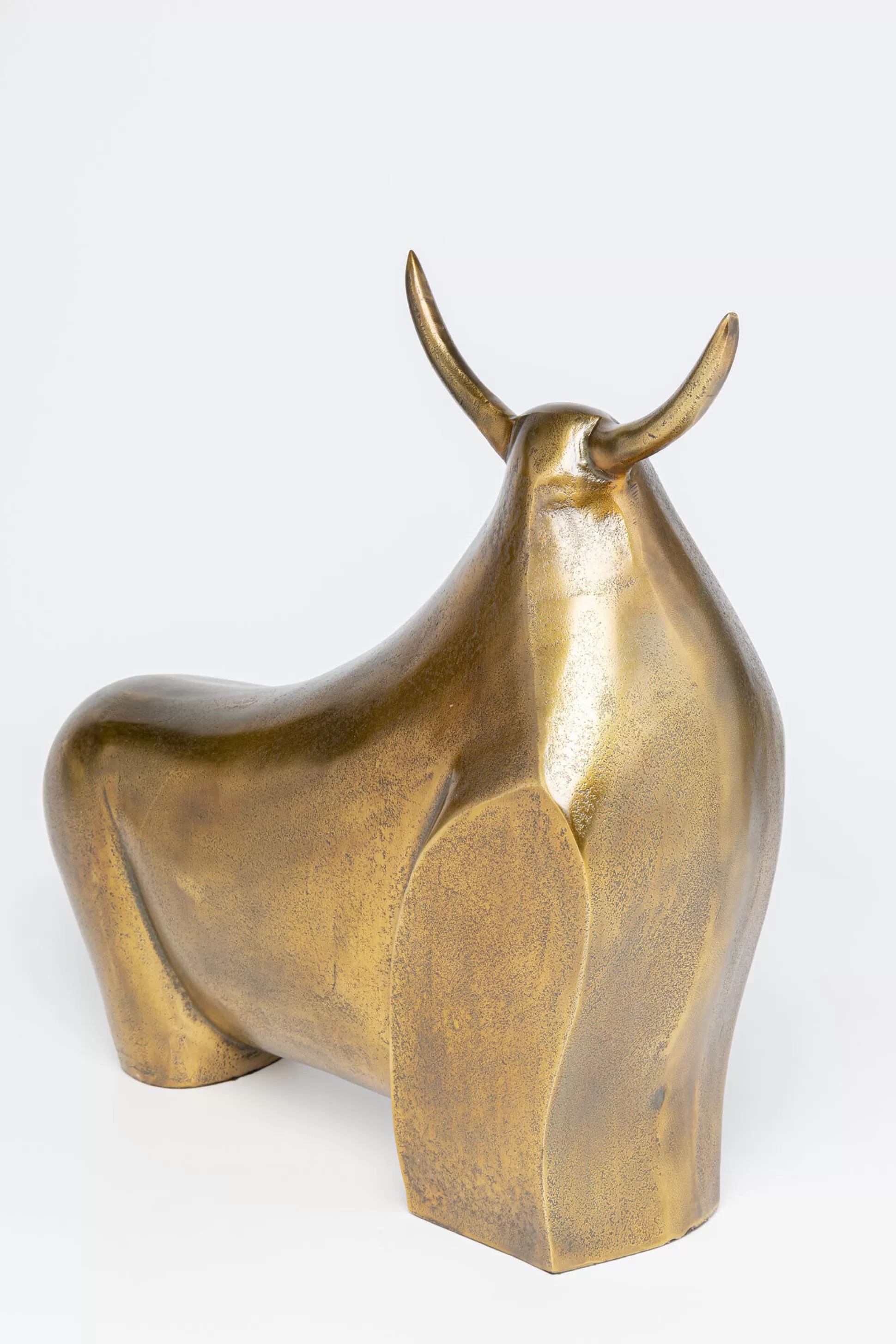 Store Decofiguur Art Bull Brass 51Cm Decoratieve Beelden