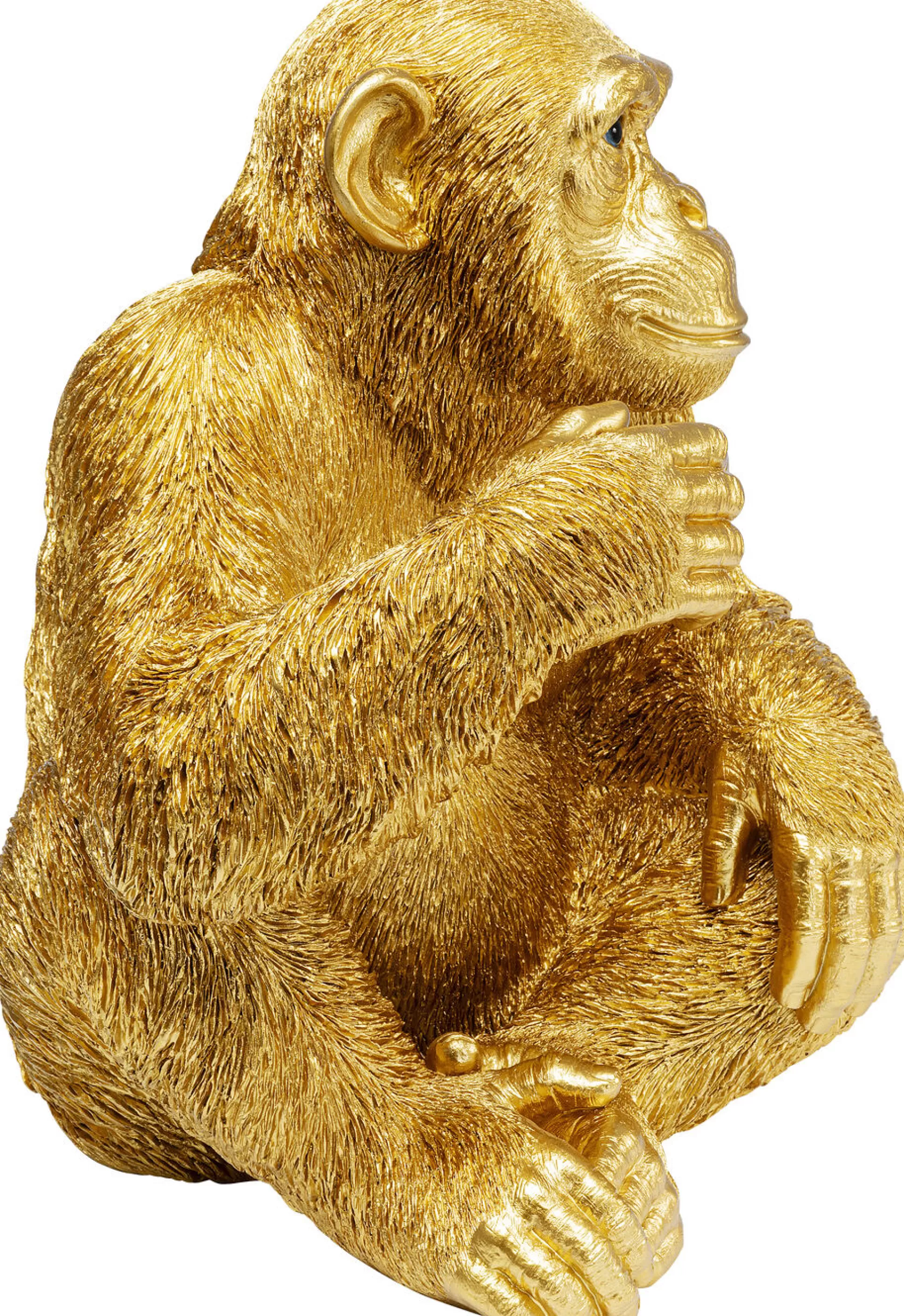 Cheap Decofiguur Baby Aap Goud 53Cm Decoratieve Beelden