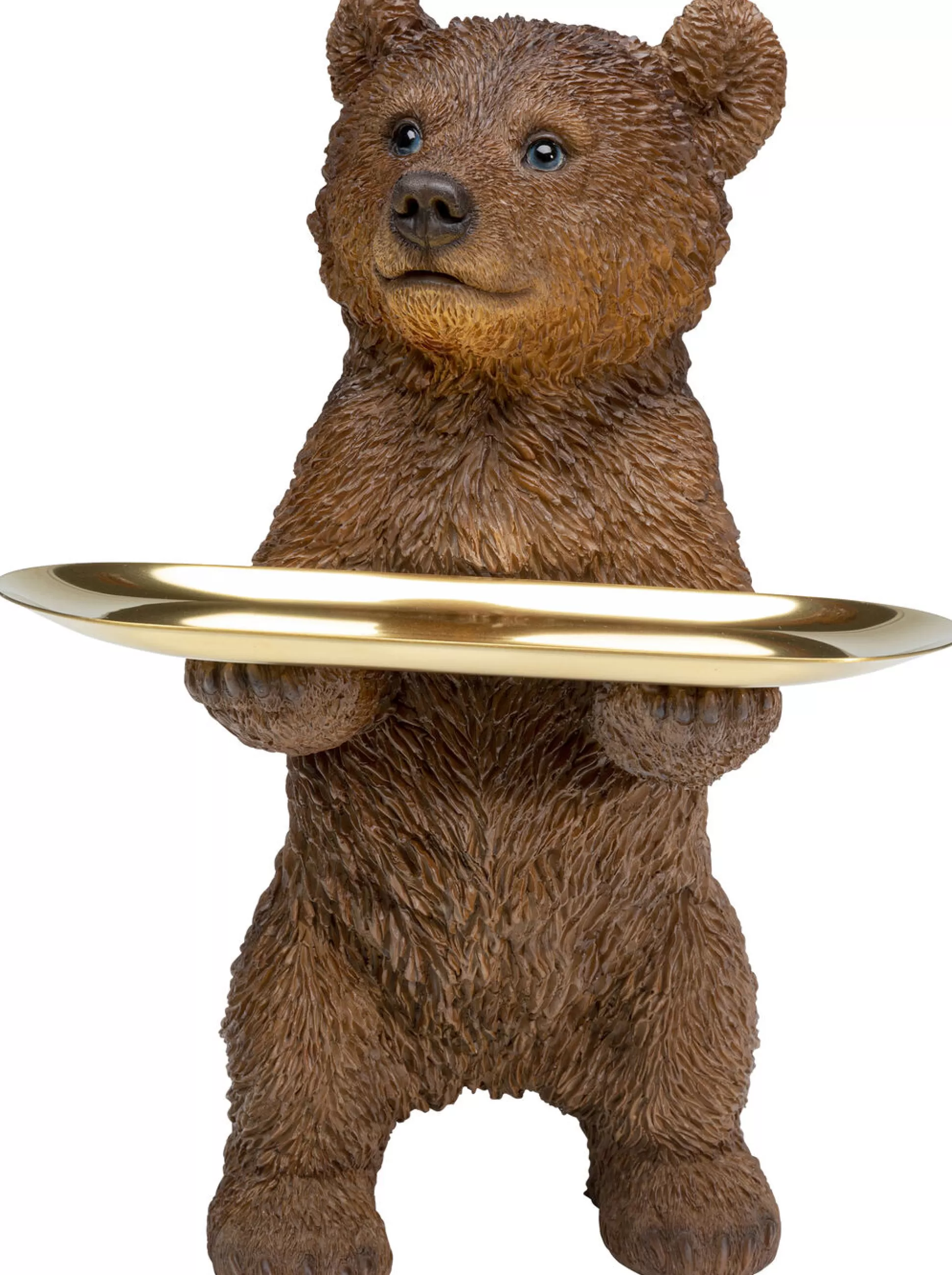 Fashion Decofiguur Butler Standing Bear 35Cm Decoratieve Beelden