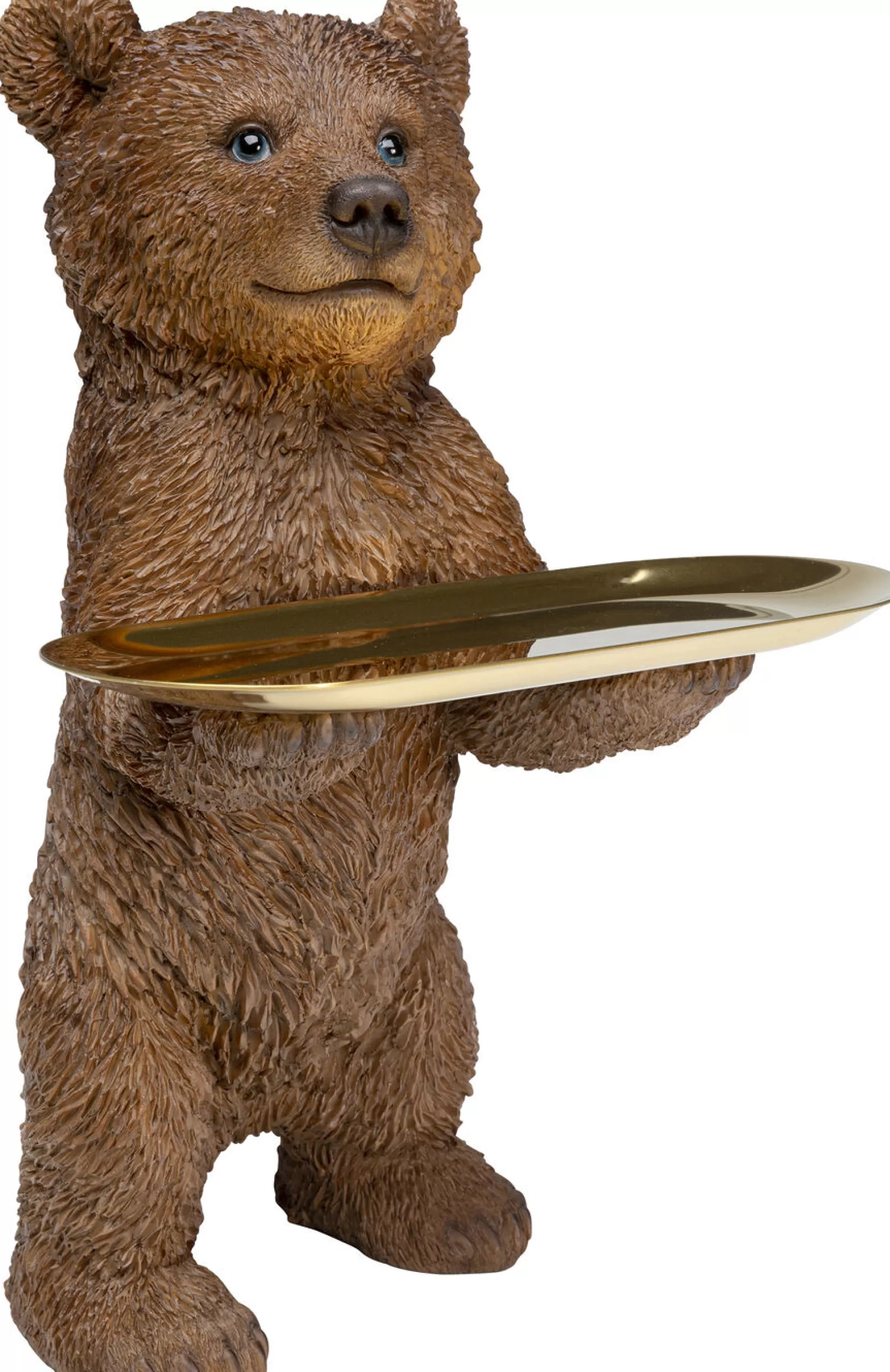 Fashion Decofiguur Butler Standing Bear 35Cm Decoratieve Beelden