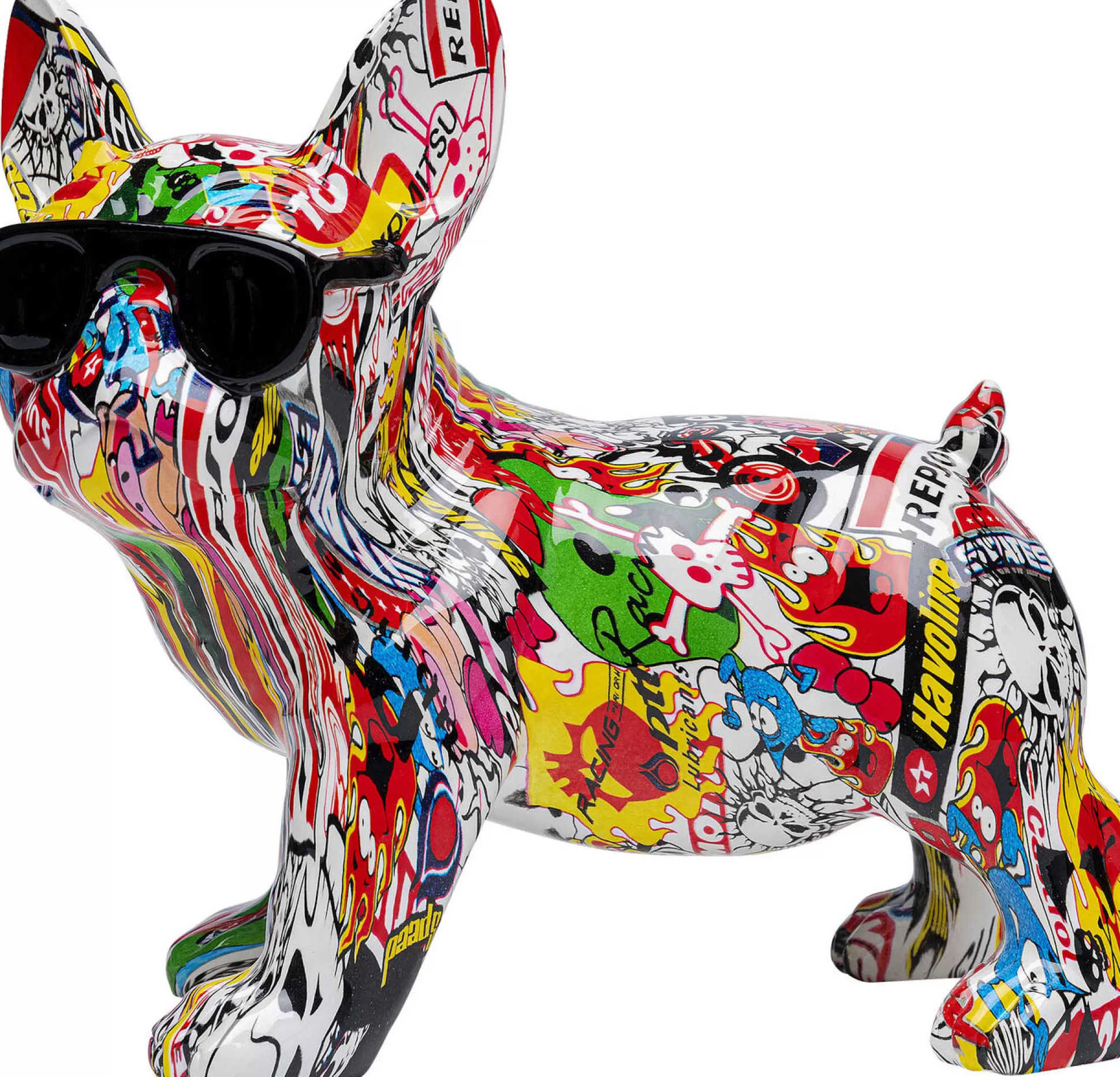 Sale Decofiguur Comic Dog Glasses Decoratieve Beelden