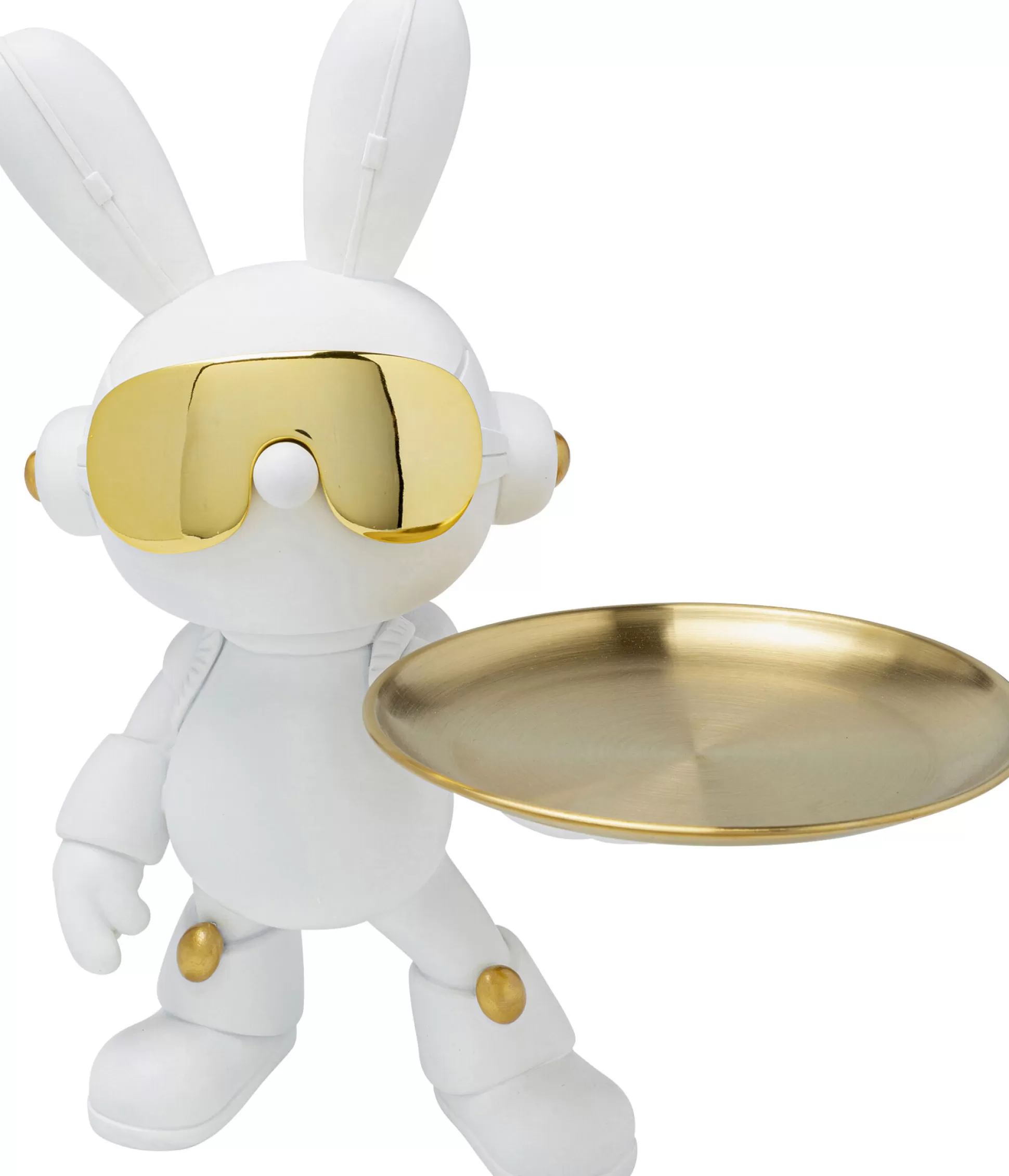 Sale Decofiguur Cool Bunny Dienblad 27Cm Decoratieve Beelden