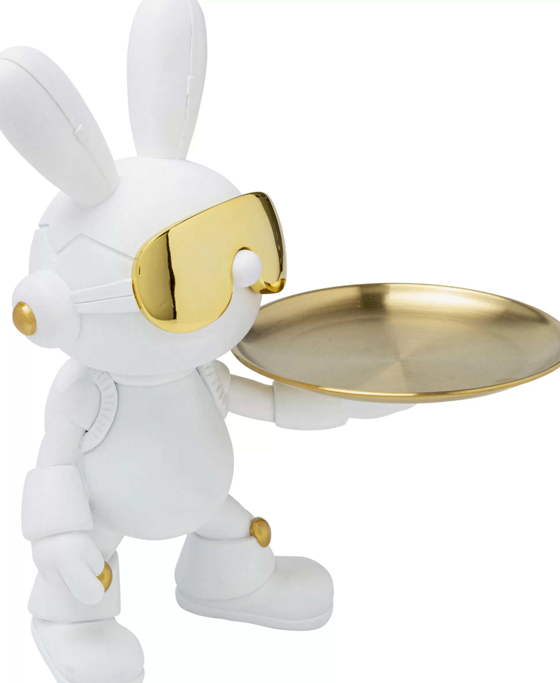 Sale Decofiguur Cool Bunny Dienblad 27Cm Decoratieve Beelden