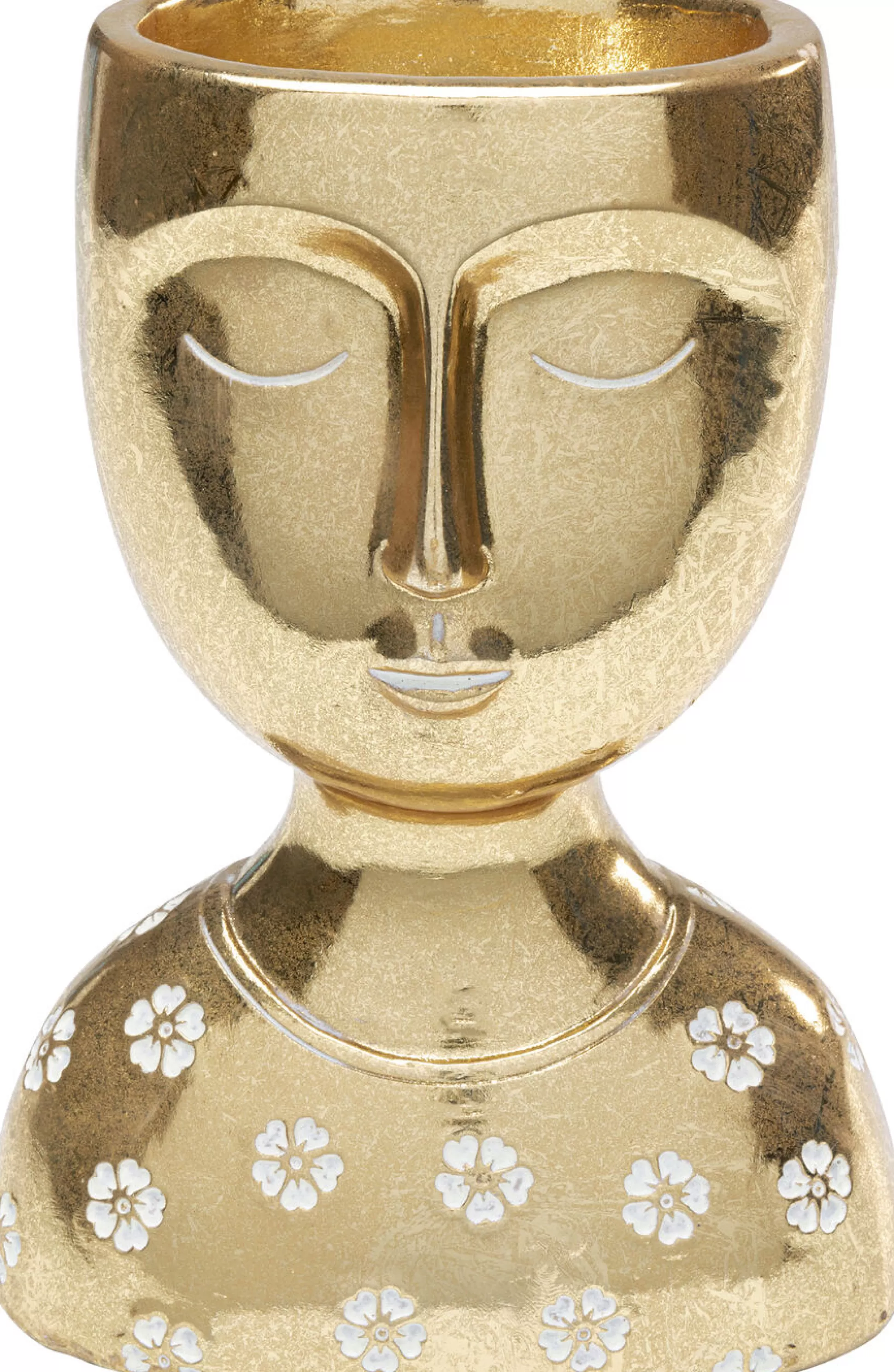 Online Decofiguur Daisy Head Goud Decoratieve Beelden