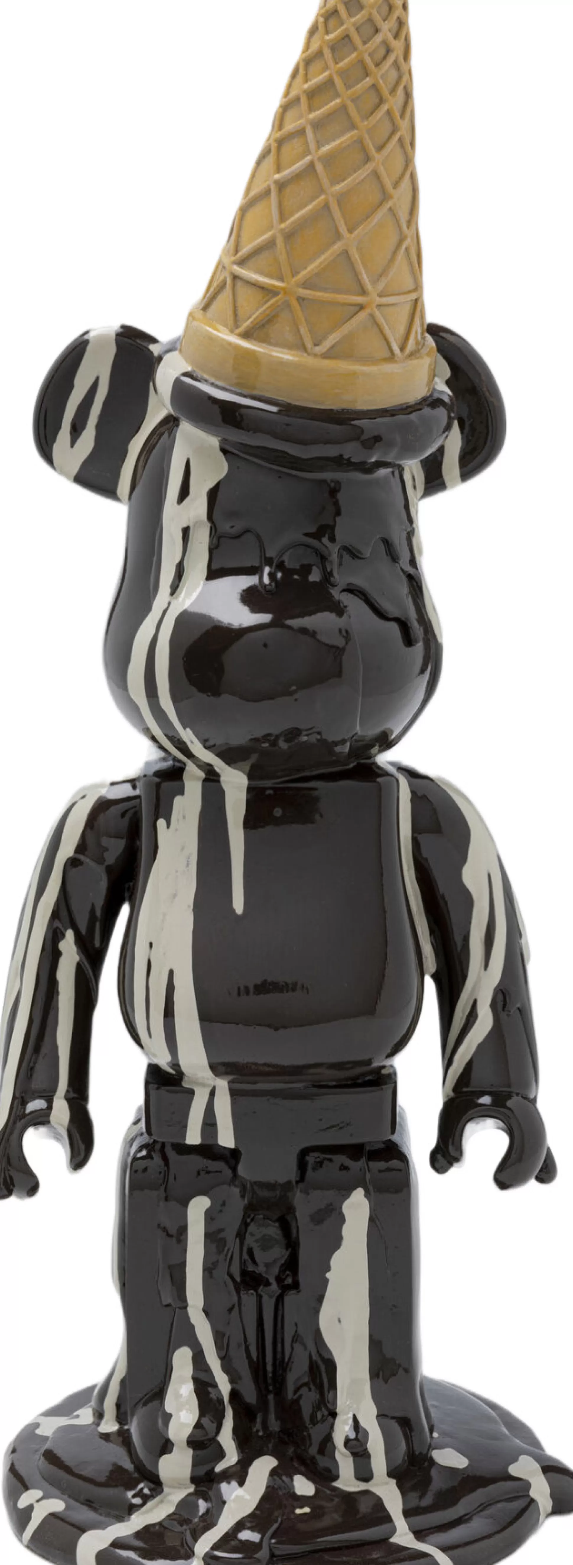 Discount Decofiguur Gelato Bear Black 40Cm Decoratieve Beelden