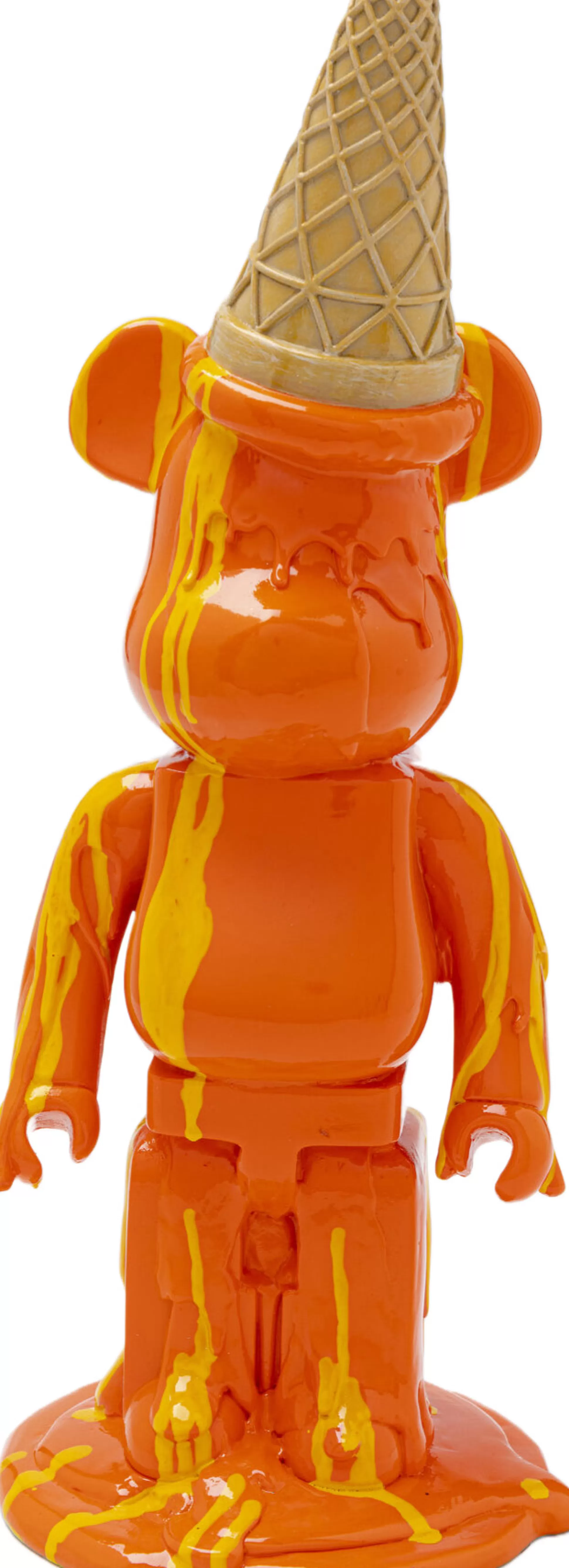 Shop Decofiguur Gelato Bear Orange 40Cm Decoratieve Beelden