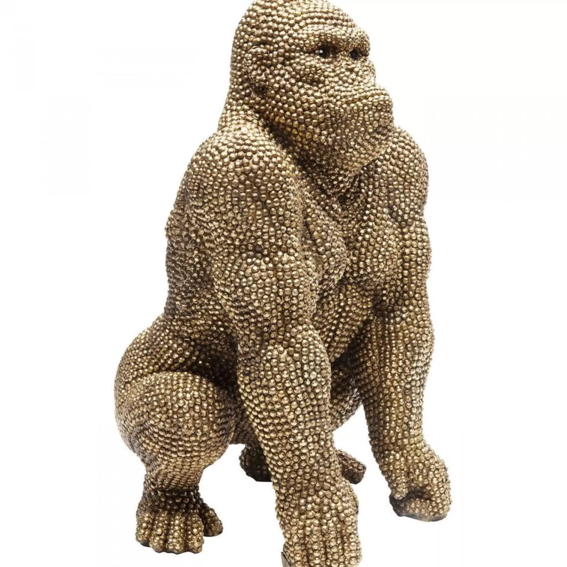 Best Decofiguur Gorilla Goud 46Cm Decoratieve Beelden