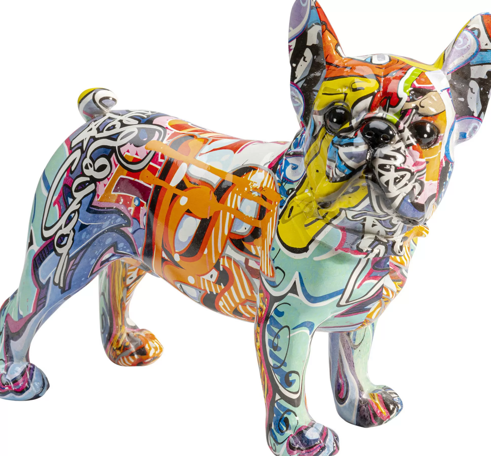 Cheap Decofiguur Grafitti Dog Decoratieve Beelden