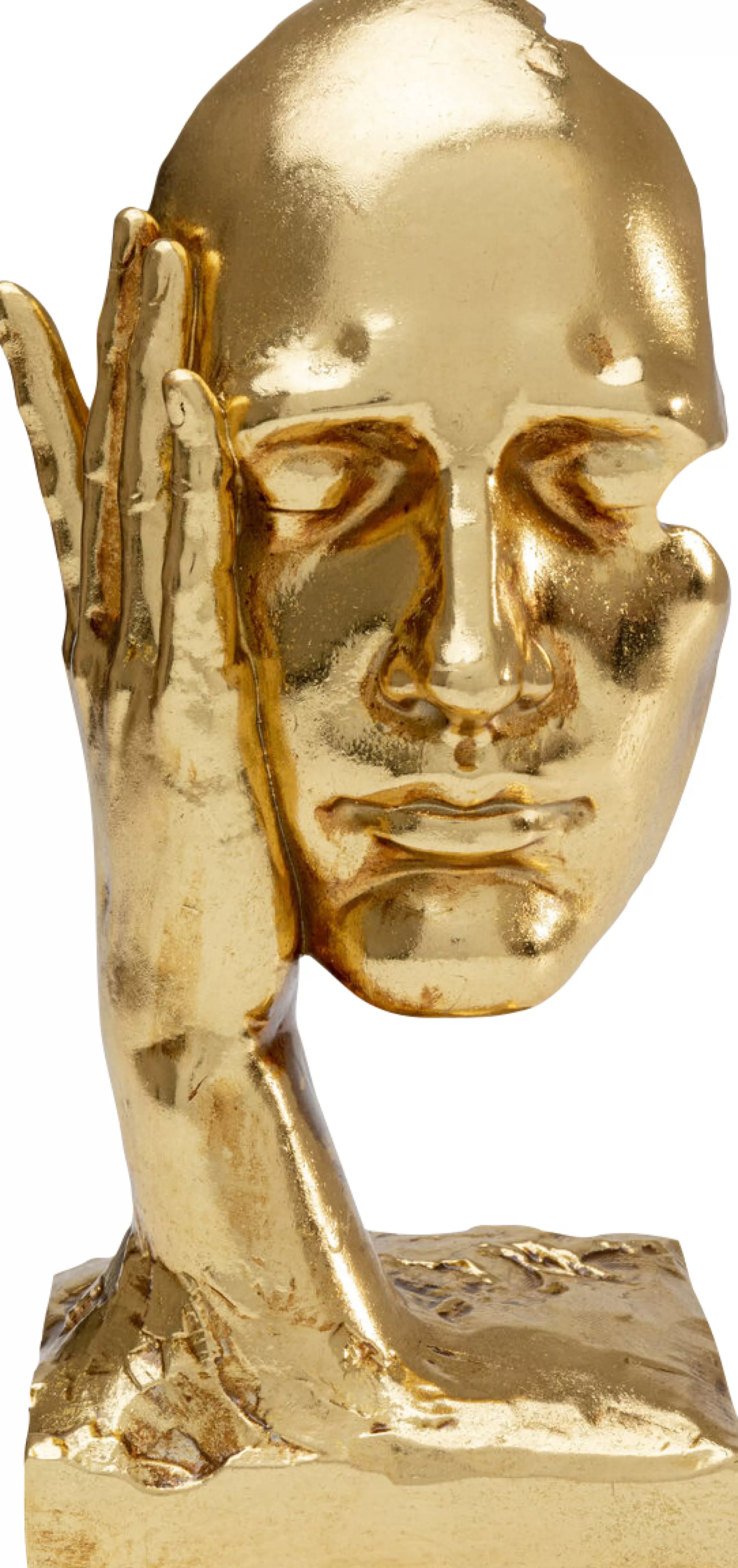 Best Sale Decofiguur In My Mind Gold 30Cm Decoratieve Beelden