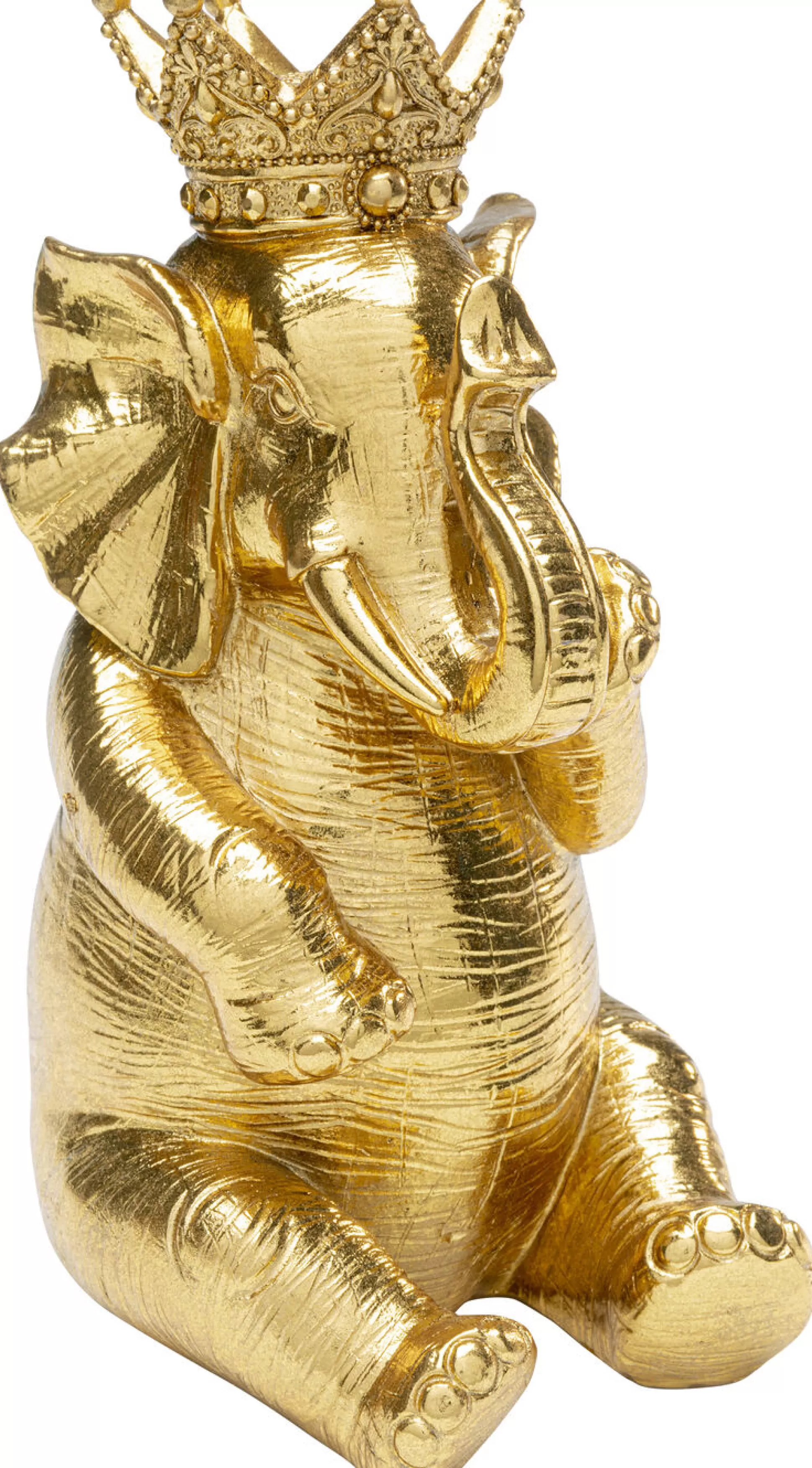 Sale Decofiguur King Elephant Goud Decoratieve Beelden