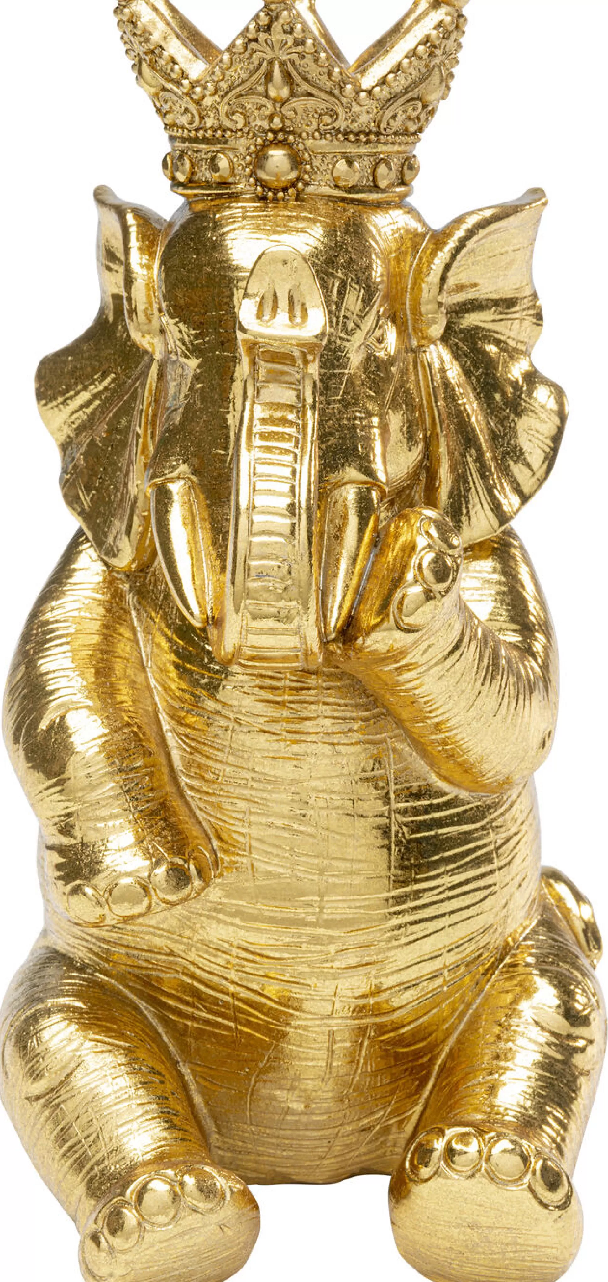 Sale Decofiguur King Elephant Goud Decoratieve Beelden