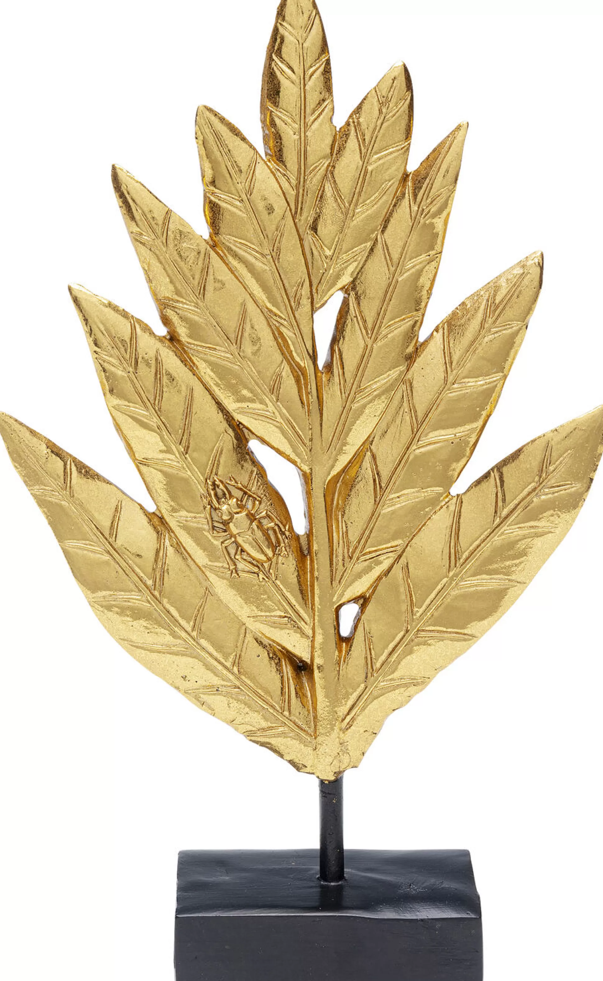 Store Decofiguur Leaves Goud Decoratieve Beelden