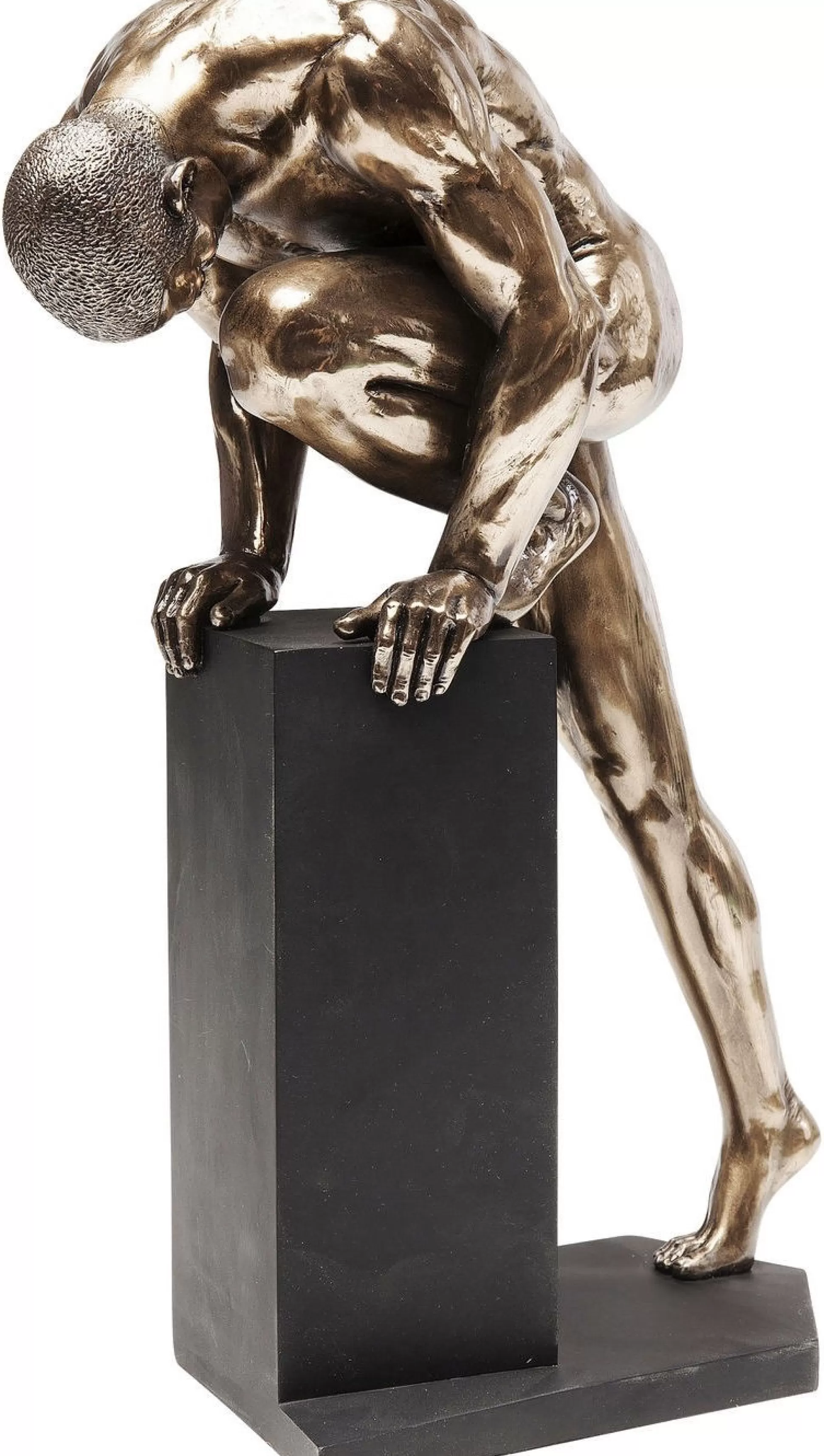 Online Decofiguur Nude Man Stand Brons 35Cm Decoratieve Beelden