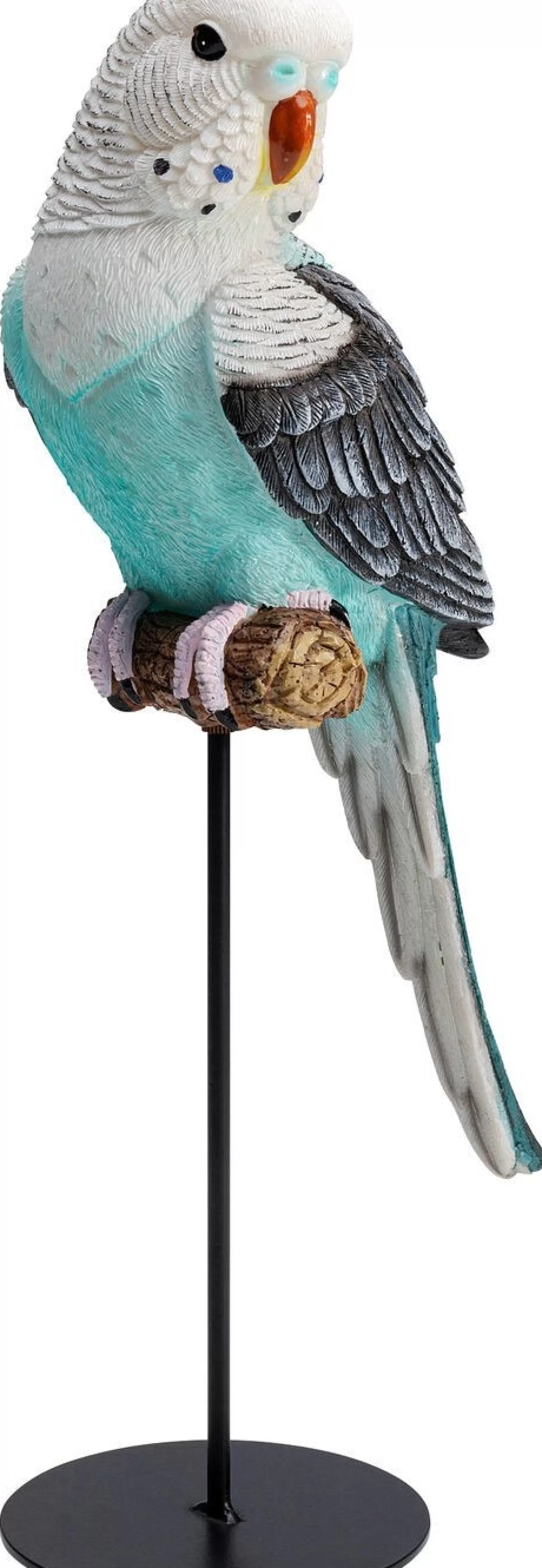 Store Decofiguur Parrot Turquoise 36Cm Decoratieve Beelden