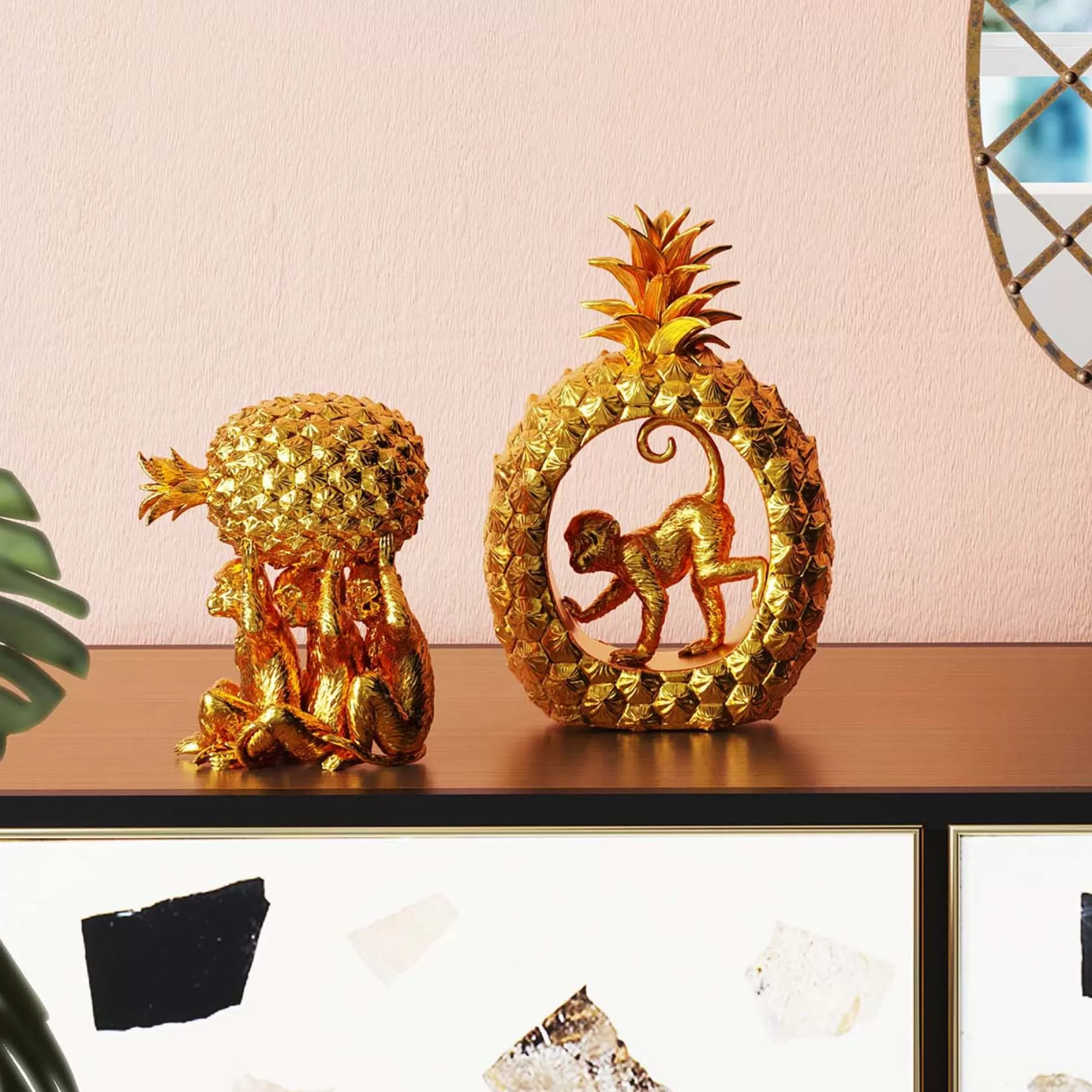 Outlet Decofiguur Pineapple Treasure 16Cm Decoratieve Beelden