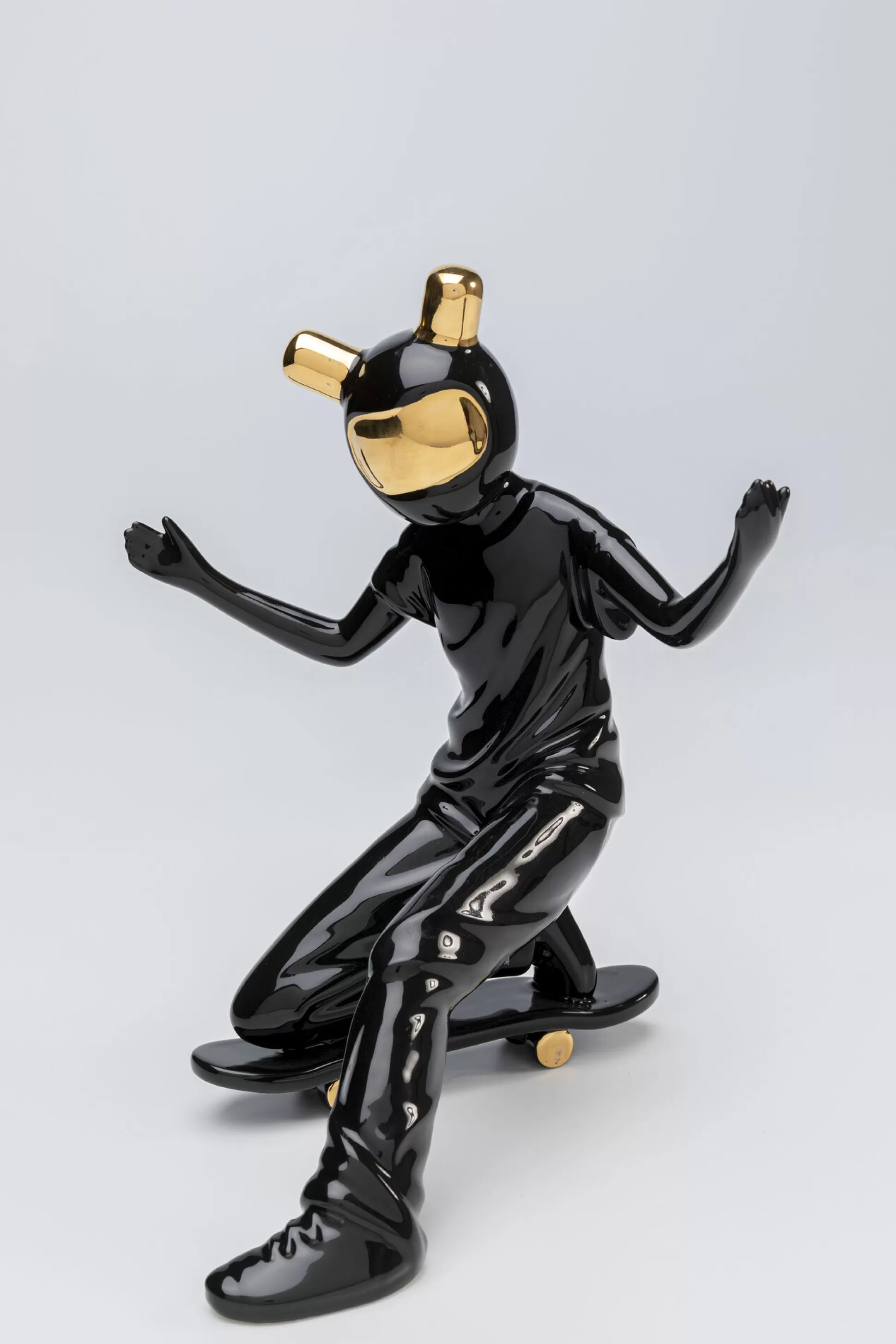 Best Decofiguur Skating Astronaut Black 21Cm Decoratieve Beelden