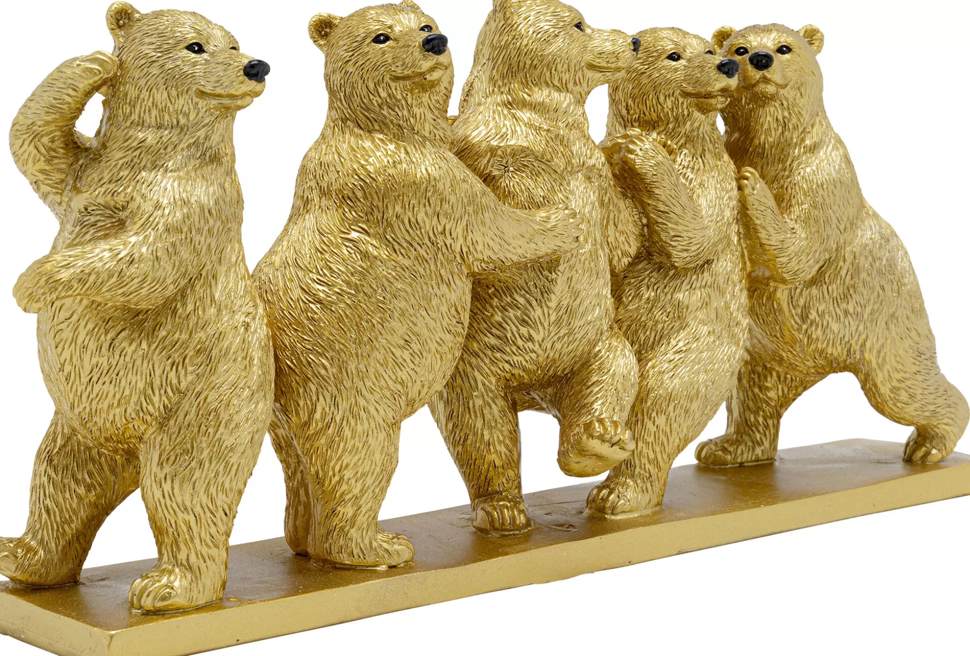 Clearance Decofiguur Tipsy Dancing Bears 14Cm Decoratieve Beelden