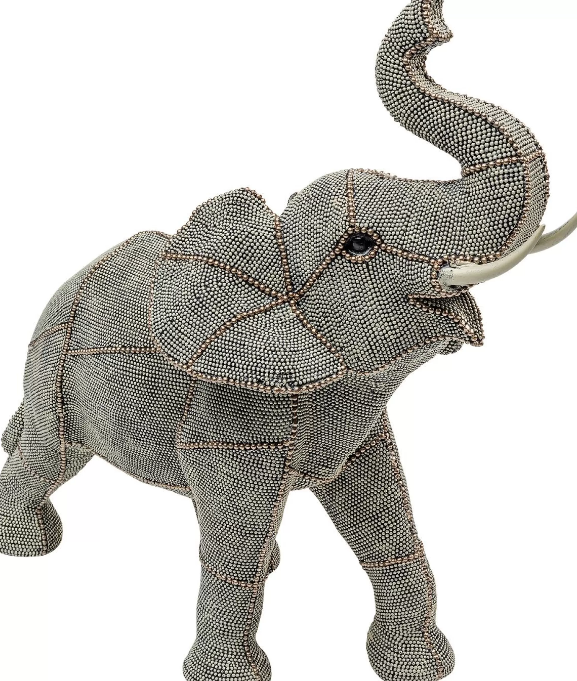 Outlet Decofiguur Walking Elephant Pearls Decoratieve Beelden