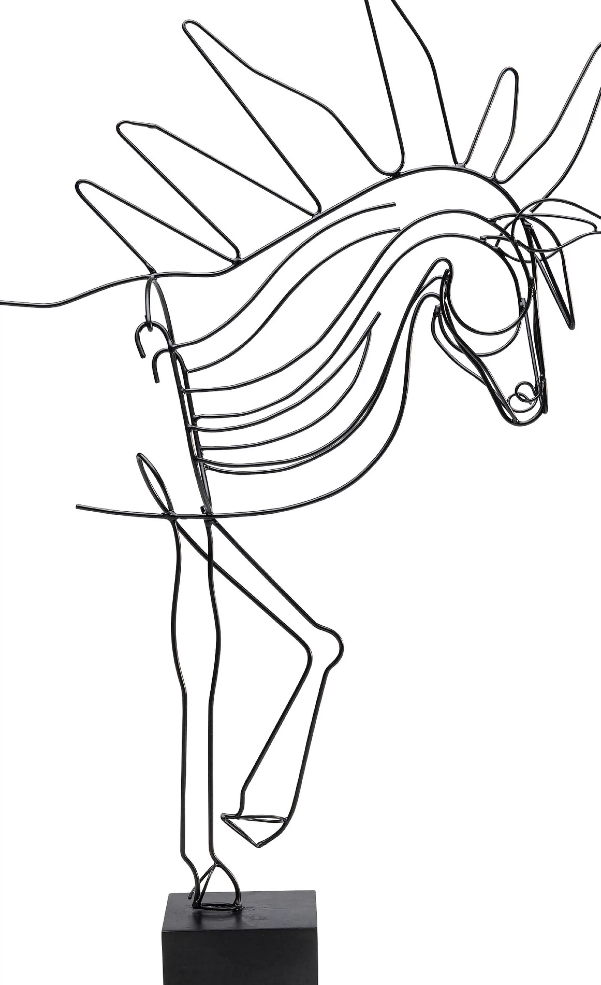 Sale Decofiguur Wire Horse 51Cm Decoratieve Beelden