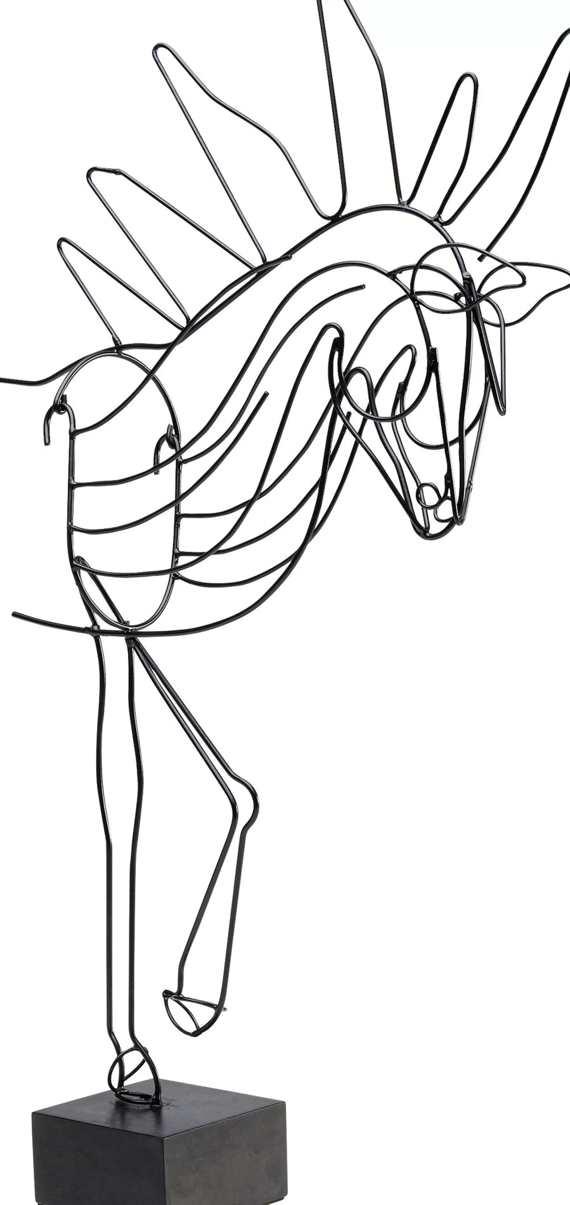 Sale Decofiguur Wire Horse 51Cm Decoratieve Beelden