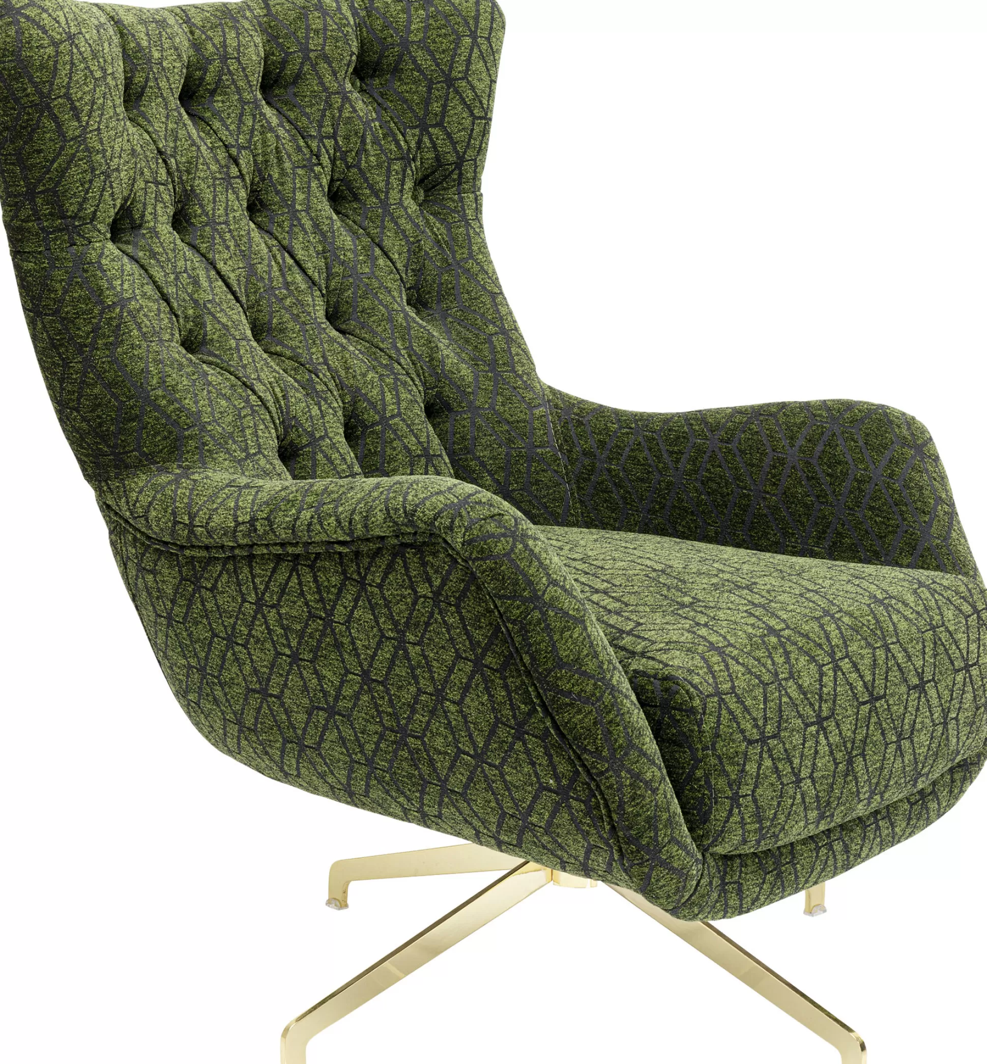 Cheap Draaifauteuil Bellini Green Fauteuils