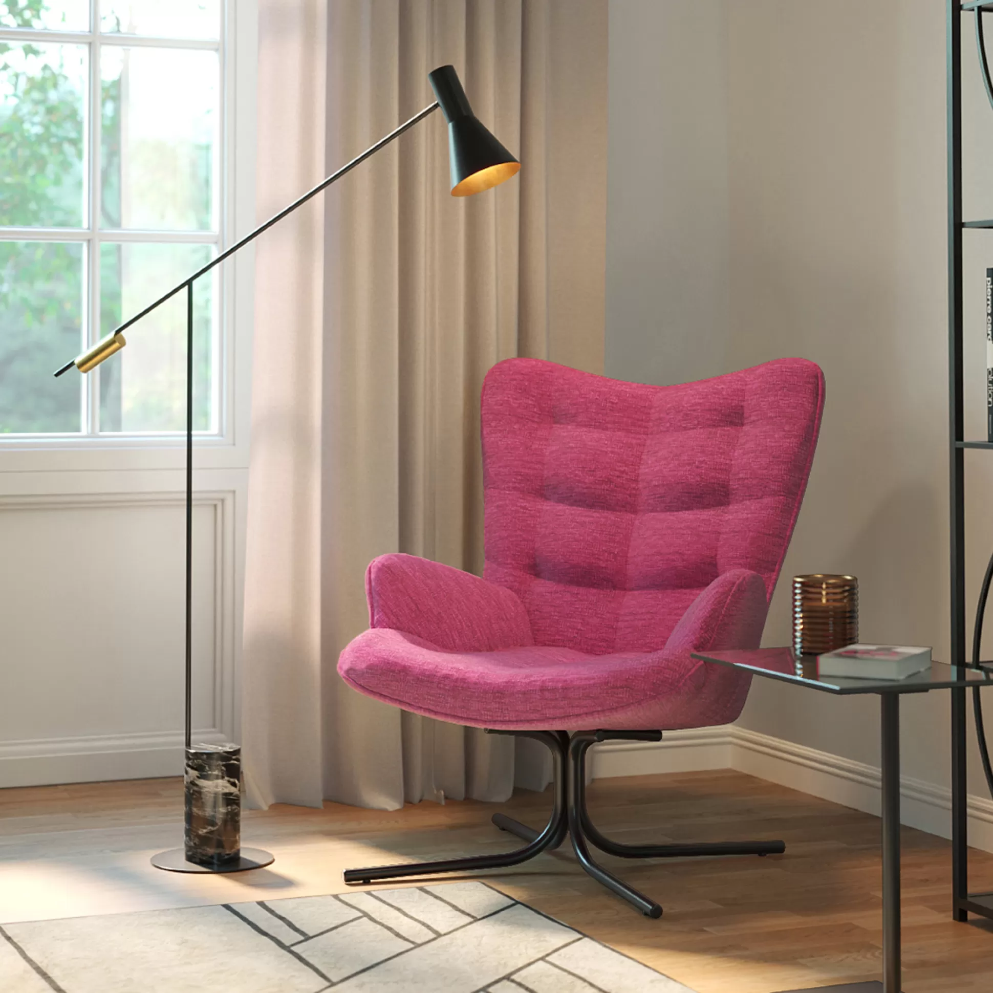 Store Draaifauteuil Oscar Berry Fauteuils