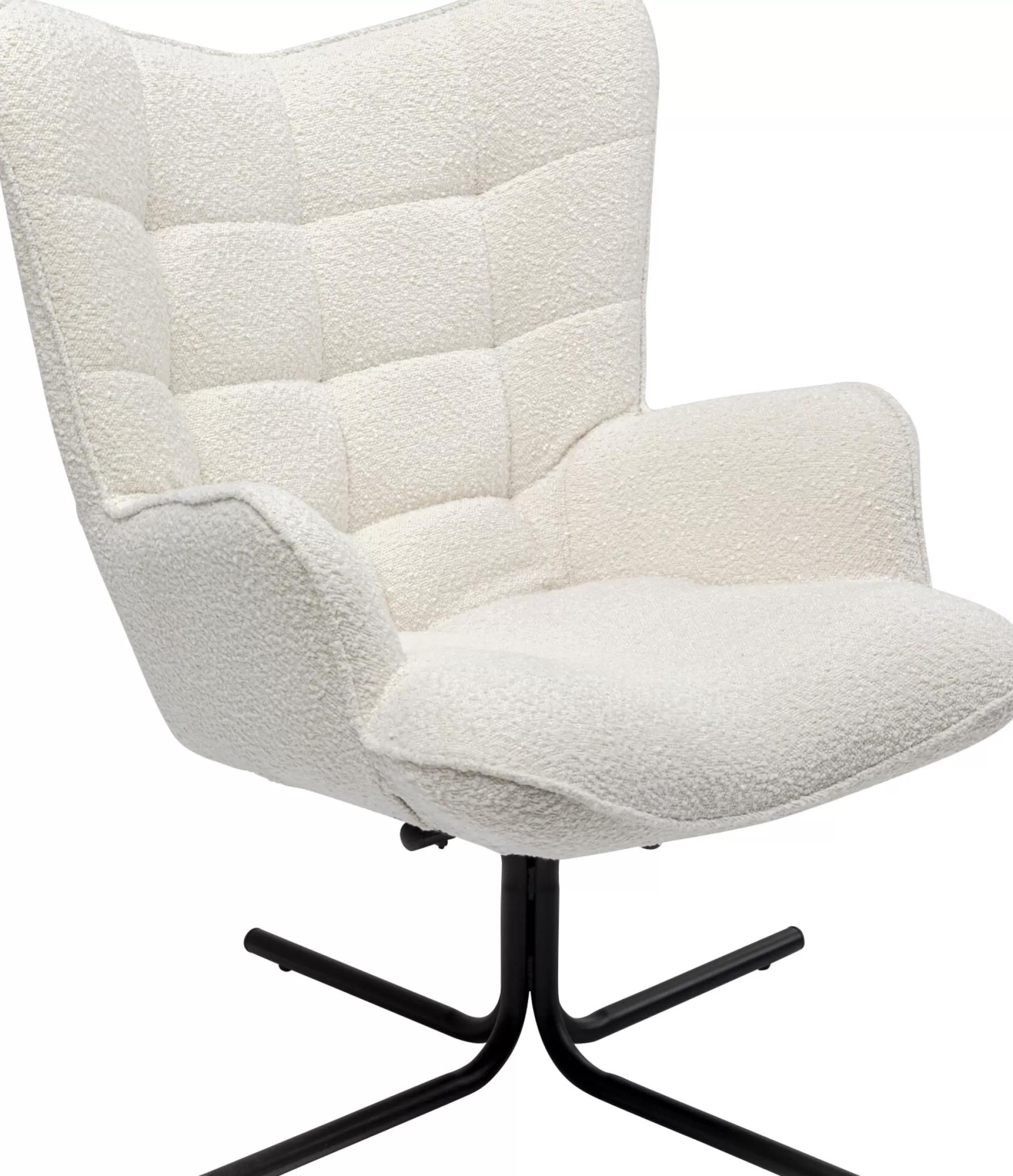 Shop Draaifauteuil Oscar Boucle Cream Fauteuils