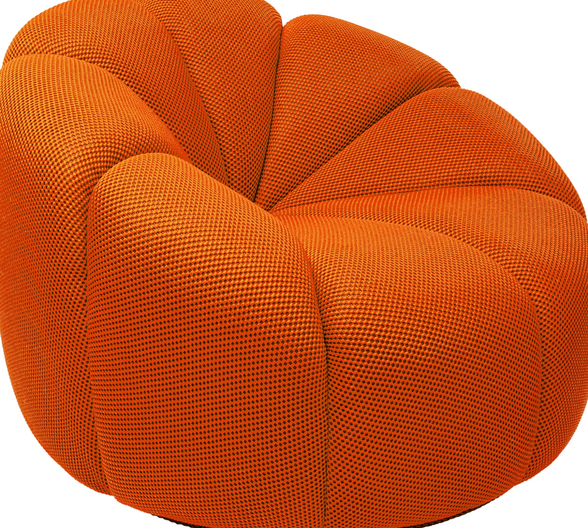 Outlet Draaifauteuil Peppo Lounge Orange Fauteuils