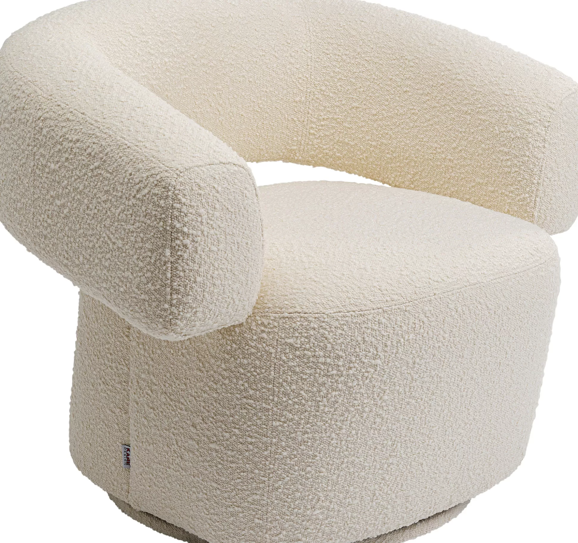 Hot Draaistoel Maye Cream Fauteuils