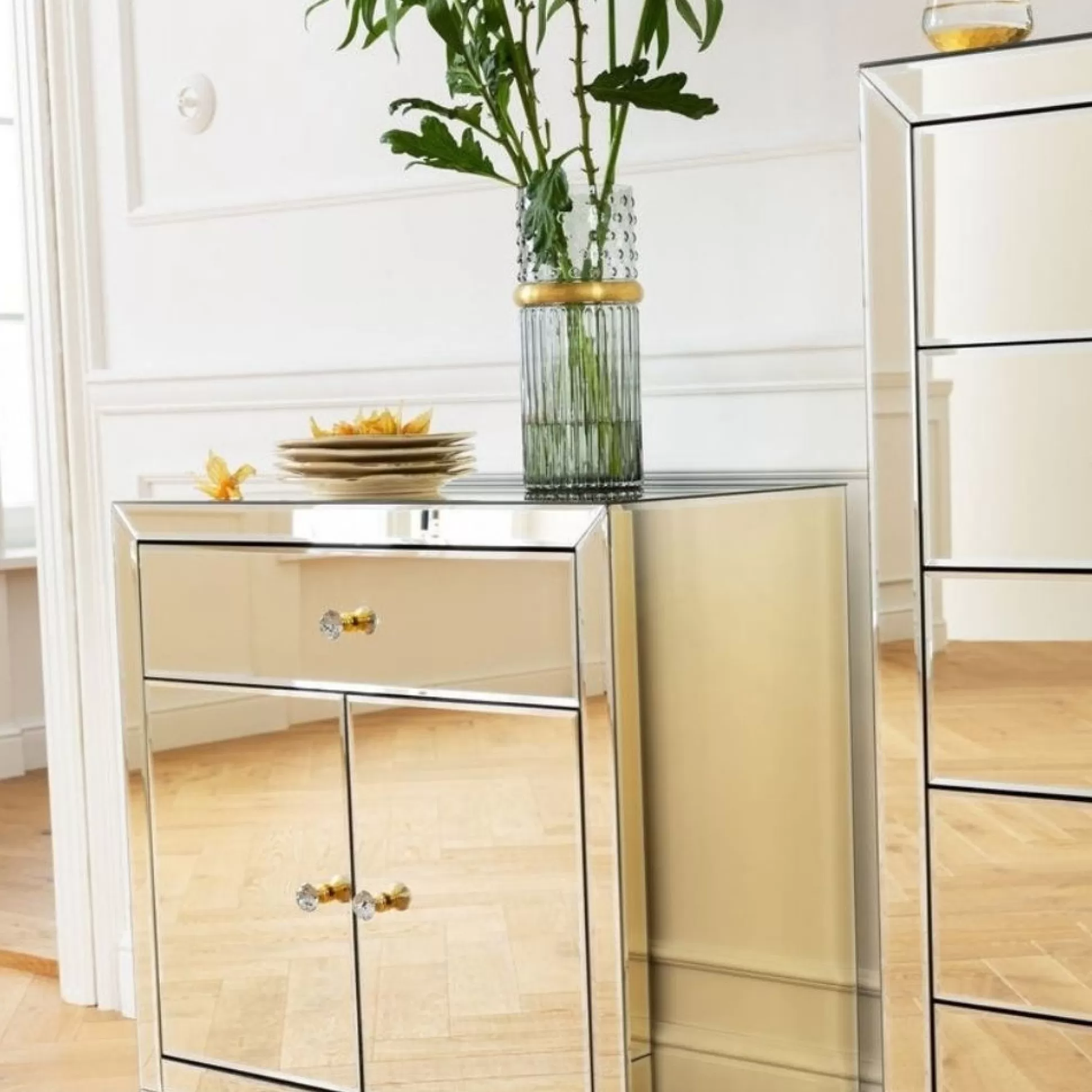 New Dressoir Luxury Champagne 2 Deuren 1 La Dressoirs