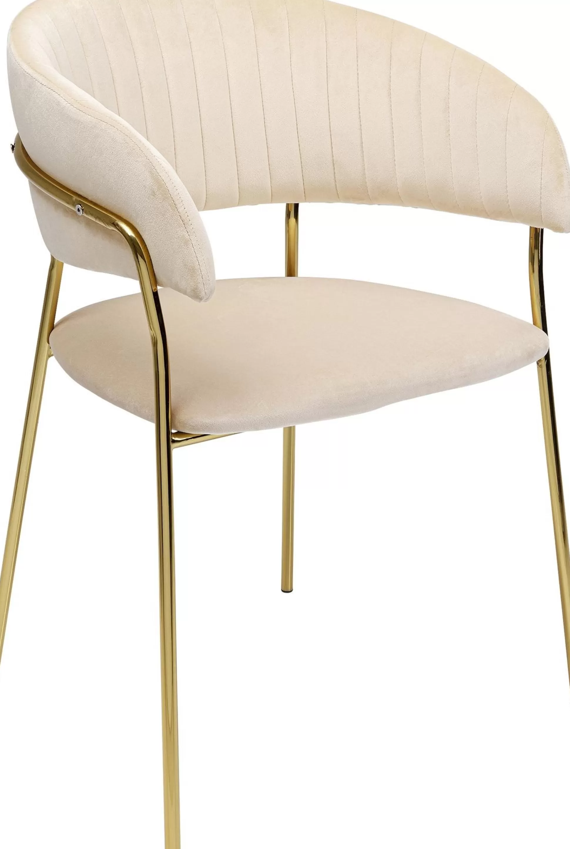 Online Eetkamerstoel Belle Creme (2-Delig) Stoelen