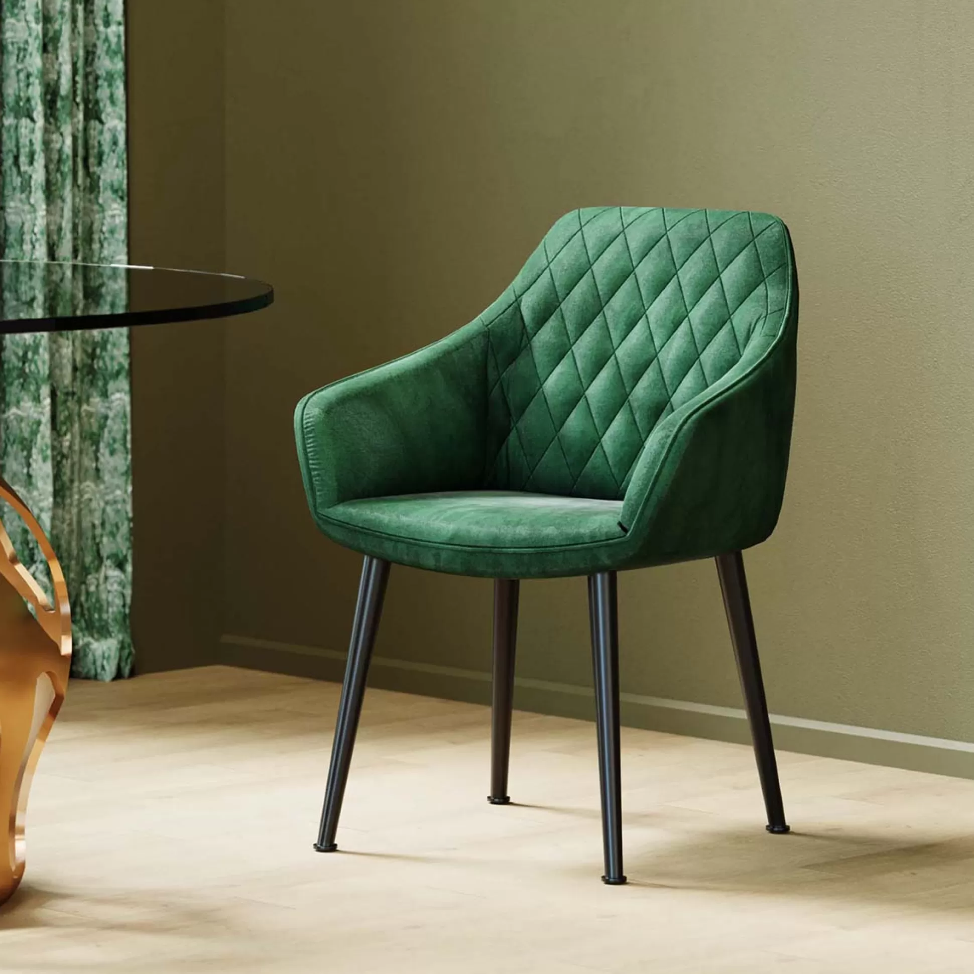 Best Sale Eetkamerstoel Harry Groen Stoelen