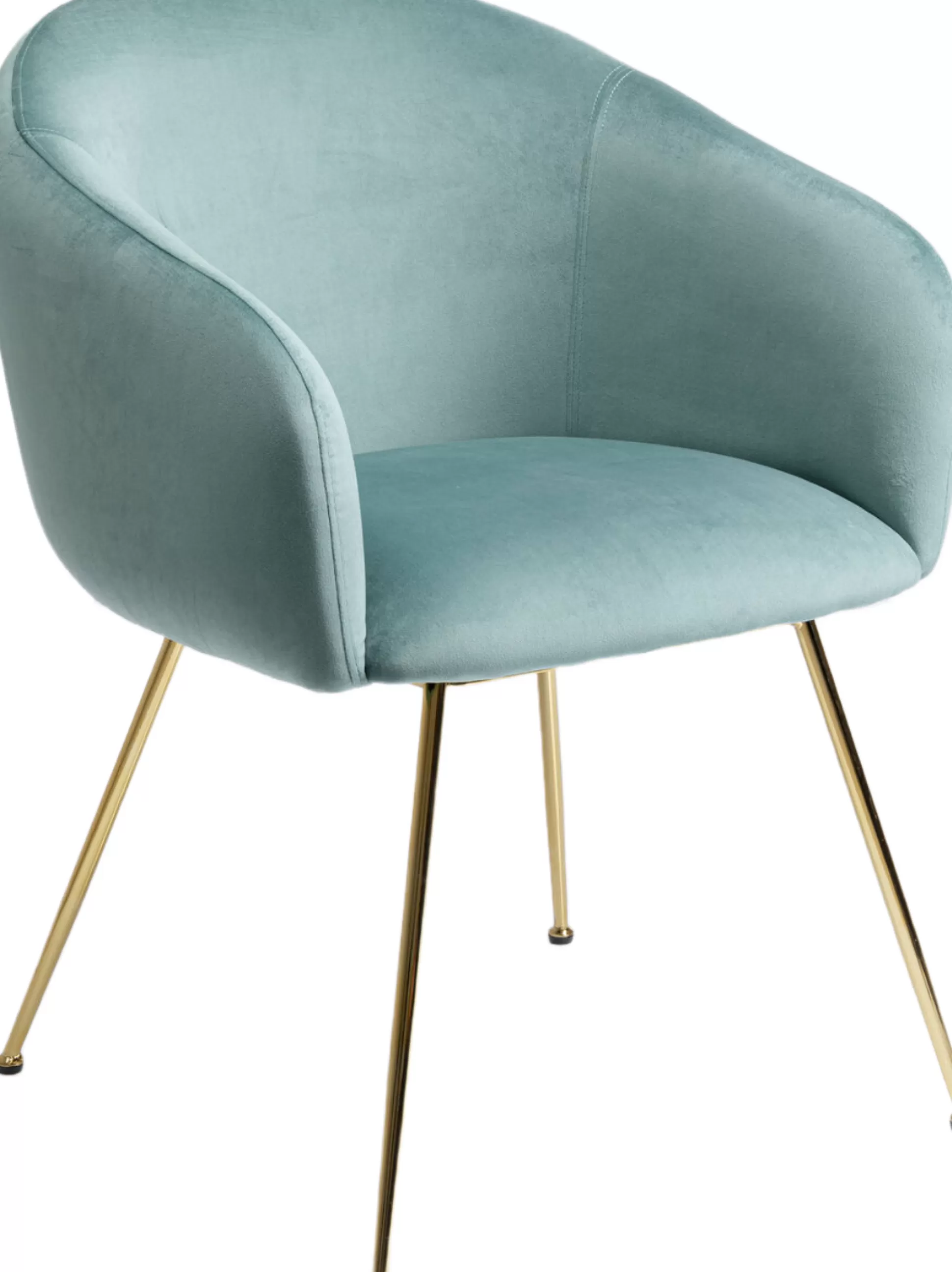 New Eetkamerstoel Lorena Turquoise Stoelen