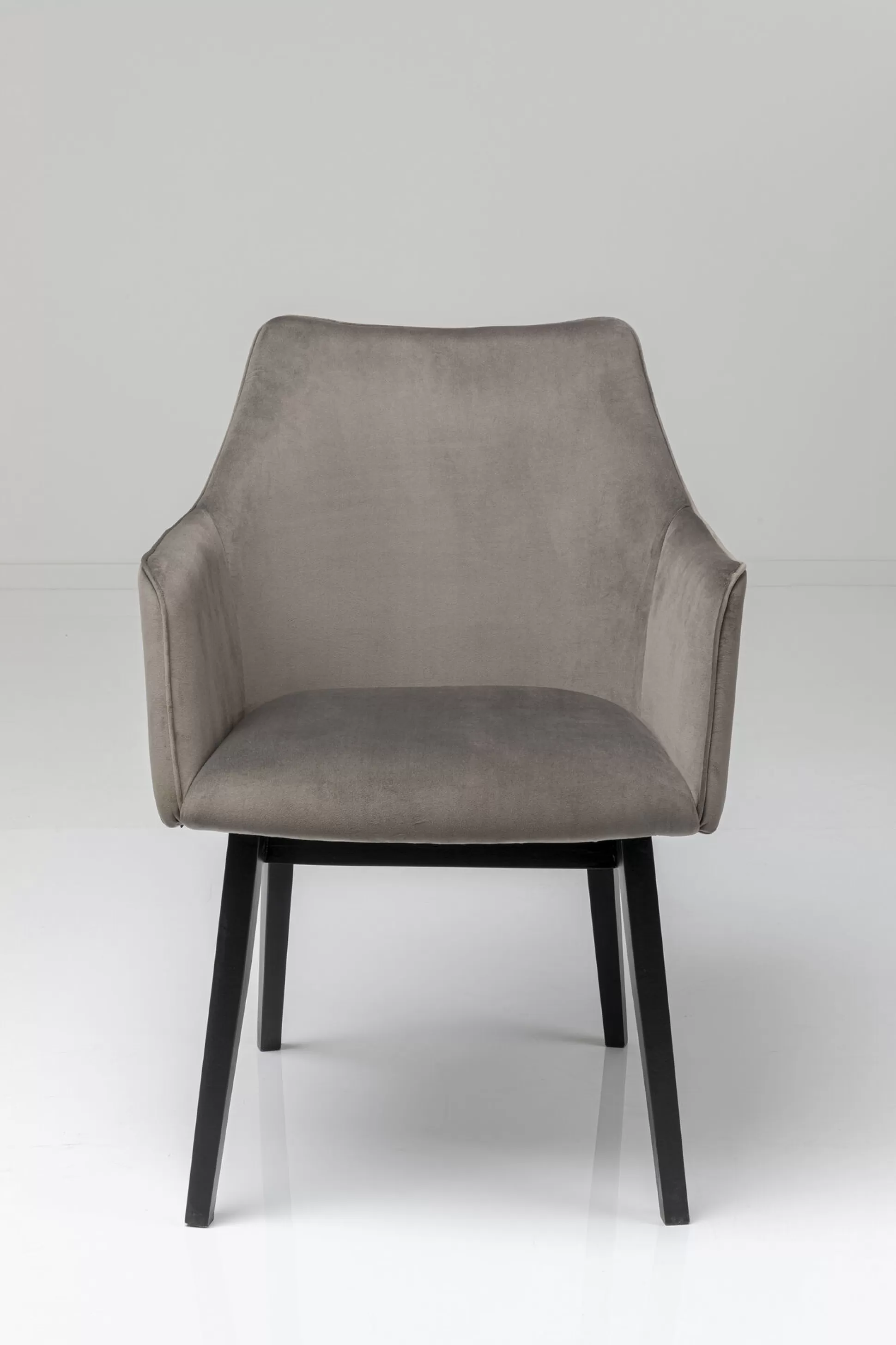 Store Eetkamerstoel Modino Velvet Grey Stoelen