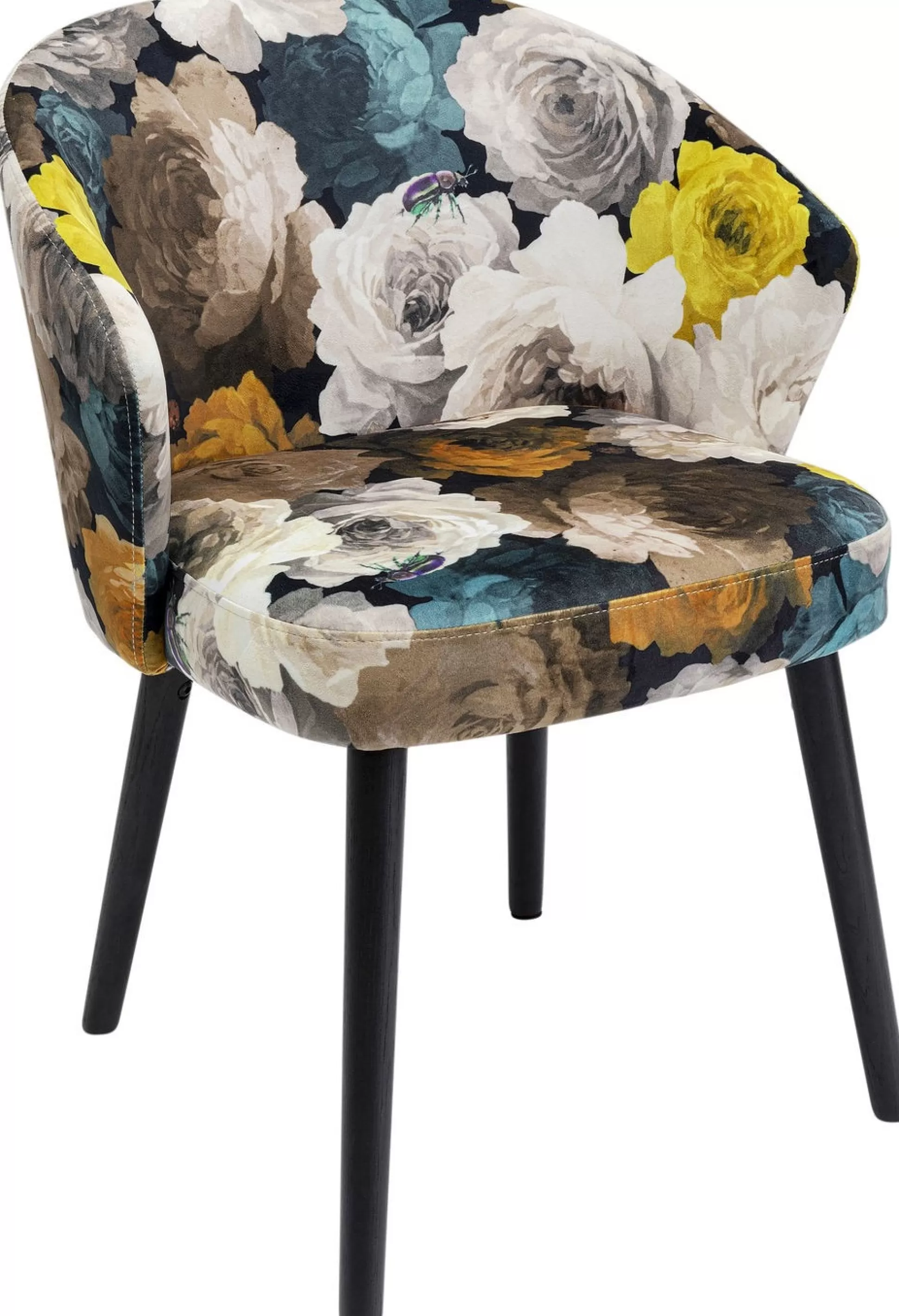 Cheap Eetkamerstoel Peony Flower Geel Stoelen