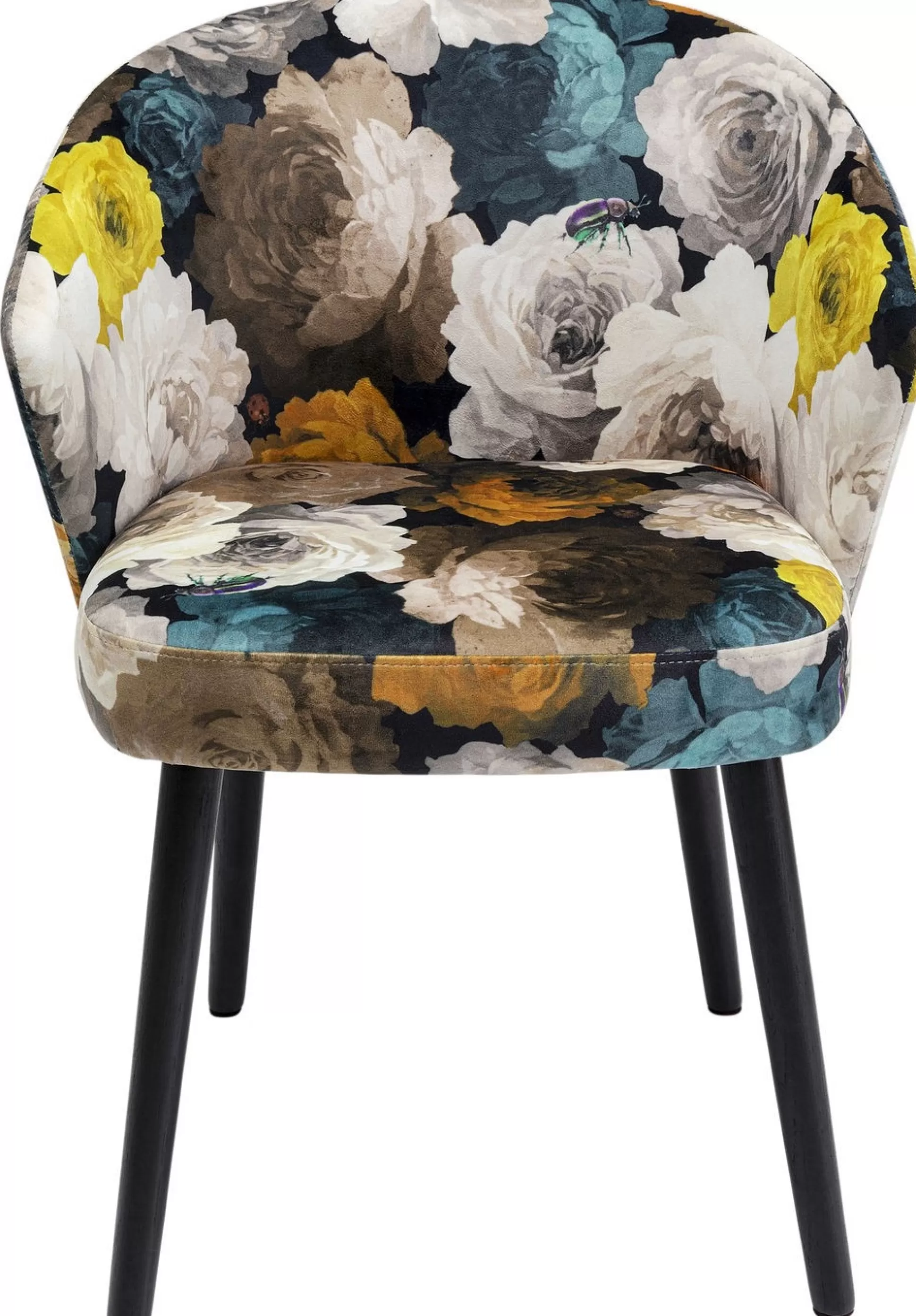 Cheap Eetkamerstoel Peony Flower Geel Stoelen