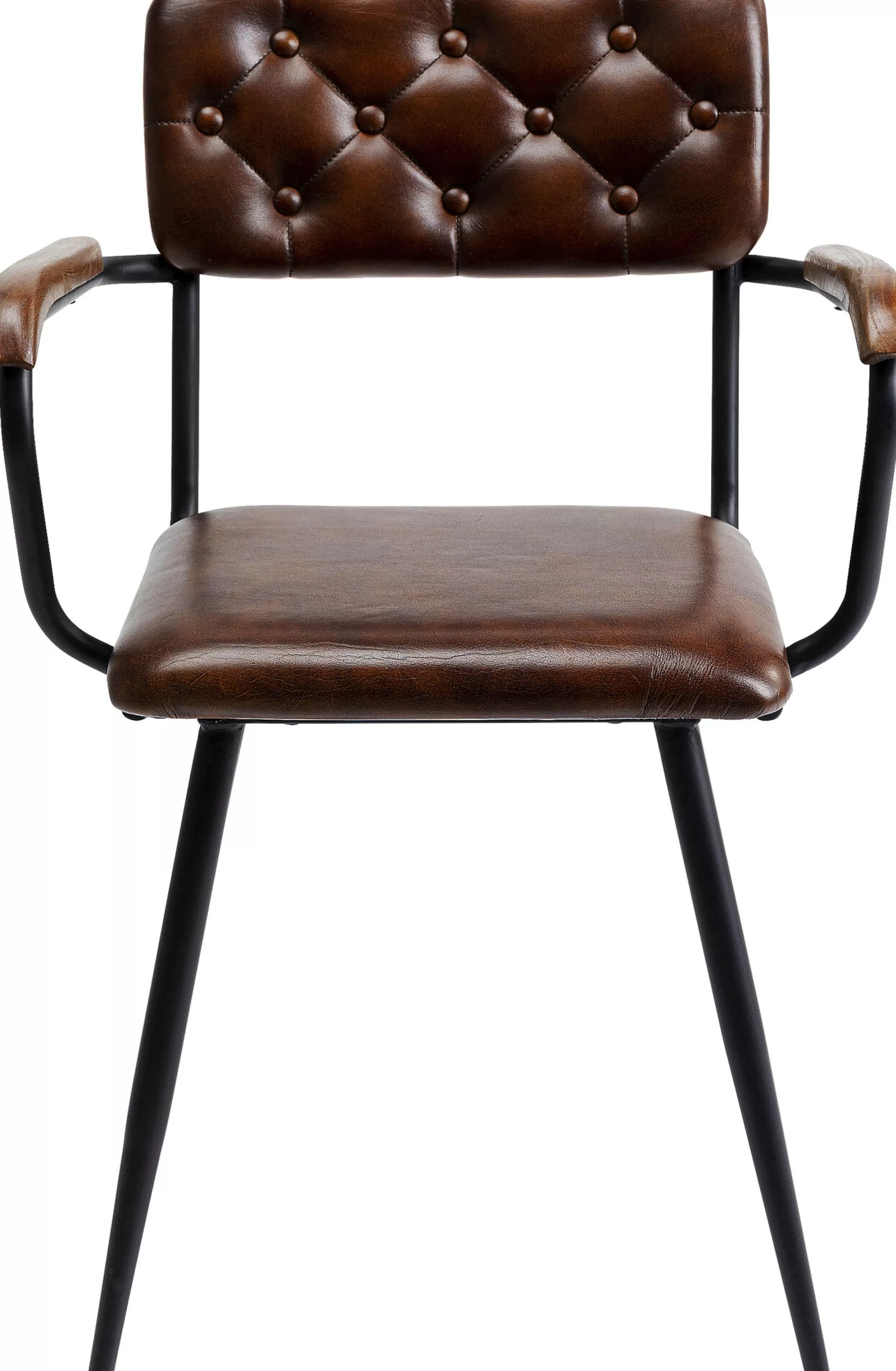 Best Sale Eetkamerstoel Salsa Leather Brown Stoelen