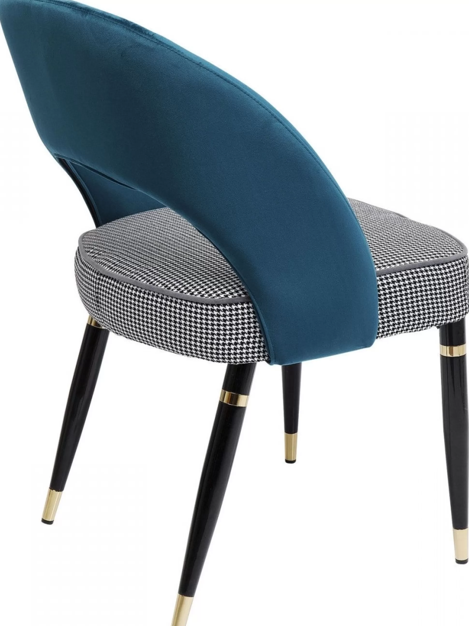 Clearance Eetkamerstoel Samantha Petrol Stoelen