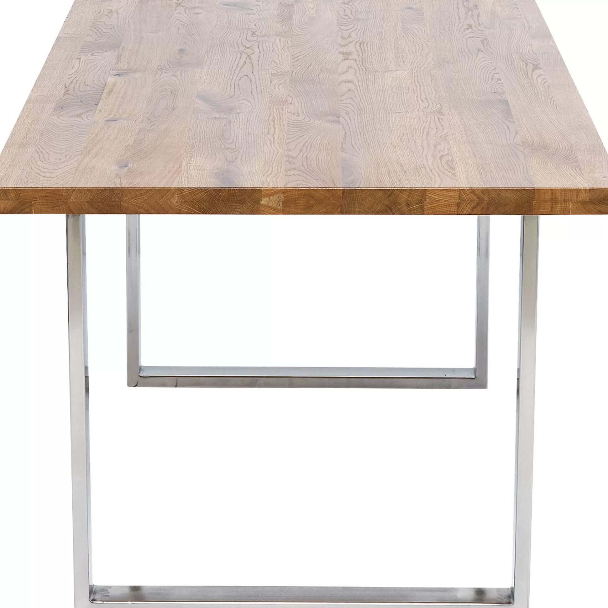 Best Eettafel Jackie Oak Chrome 160X80 Eettafels