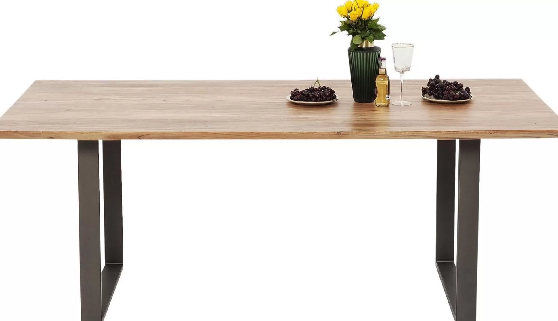 Discount Eettafel Symphony Ruwstaal 180X90Cm Eettafels