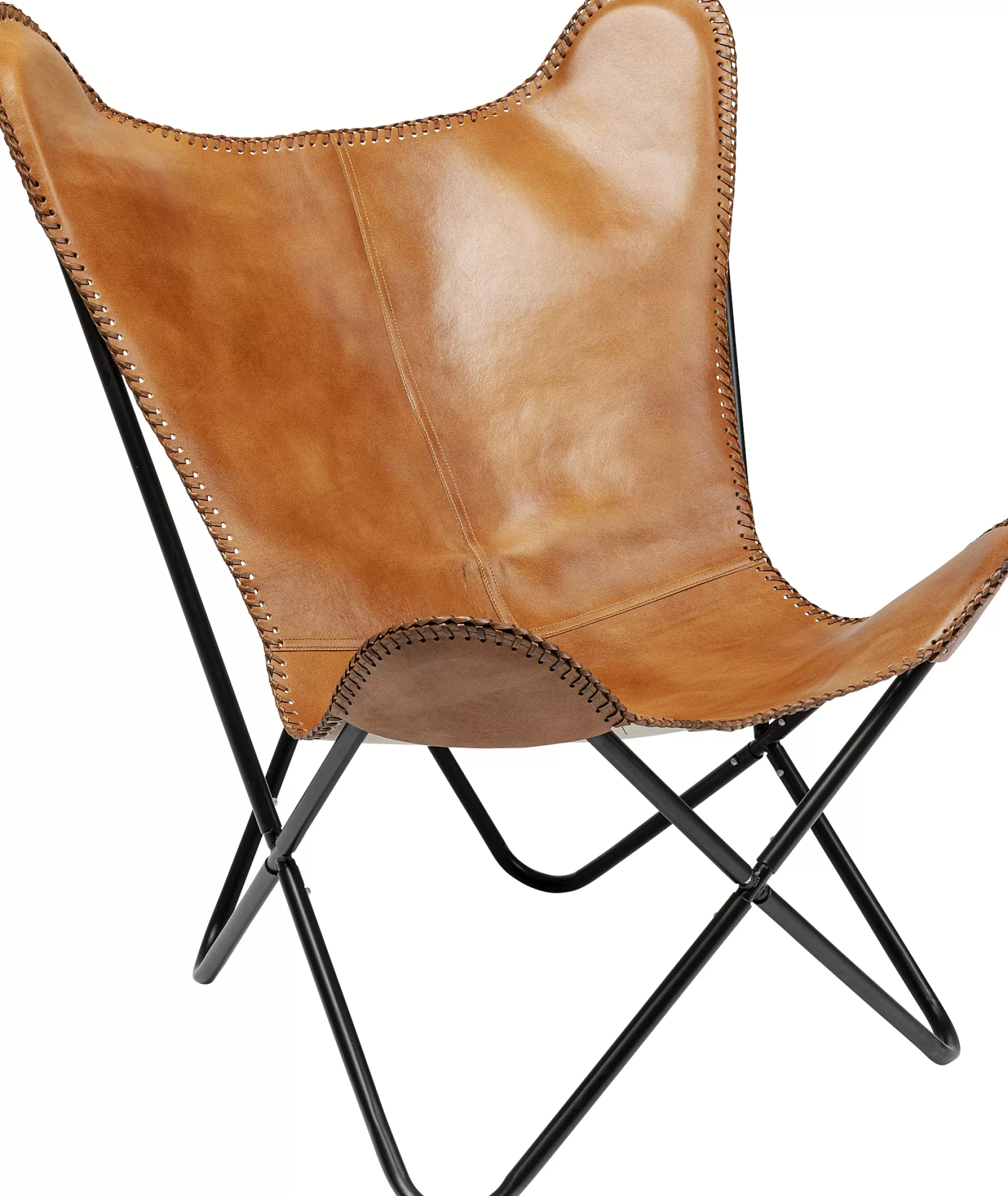 Hot Fauteuil California Leather Brown Fauteuils